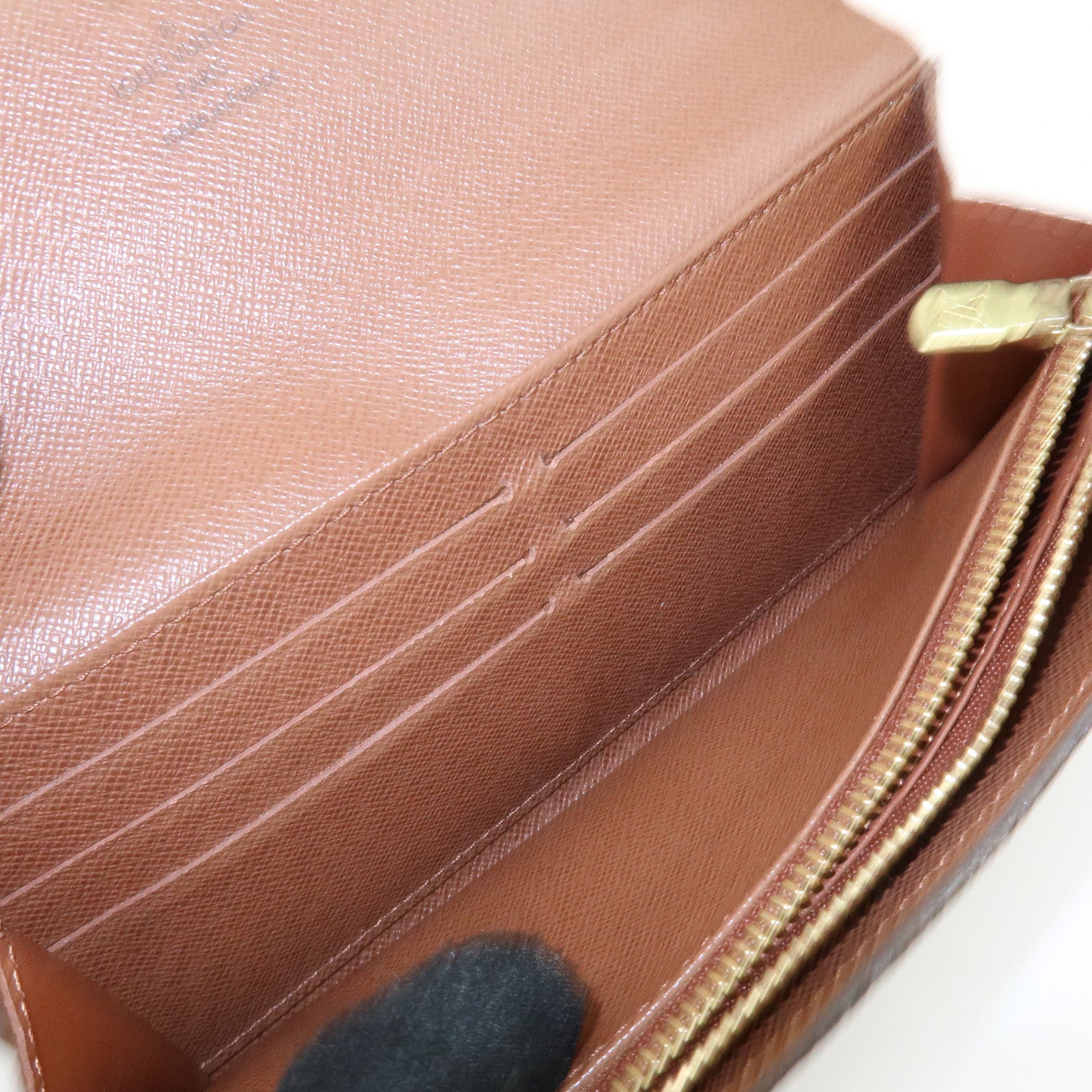 Louis Vuitton Monogram Portefeuille Sarah Long Wallet Brown M61734