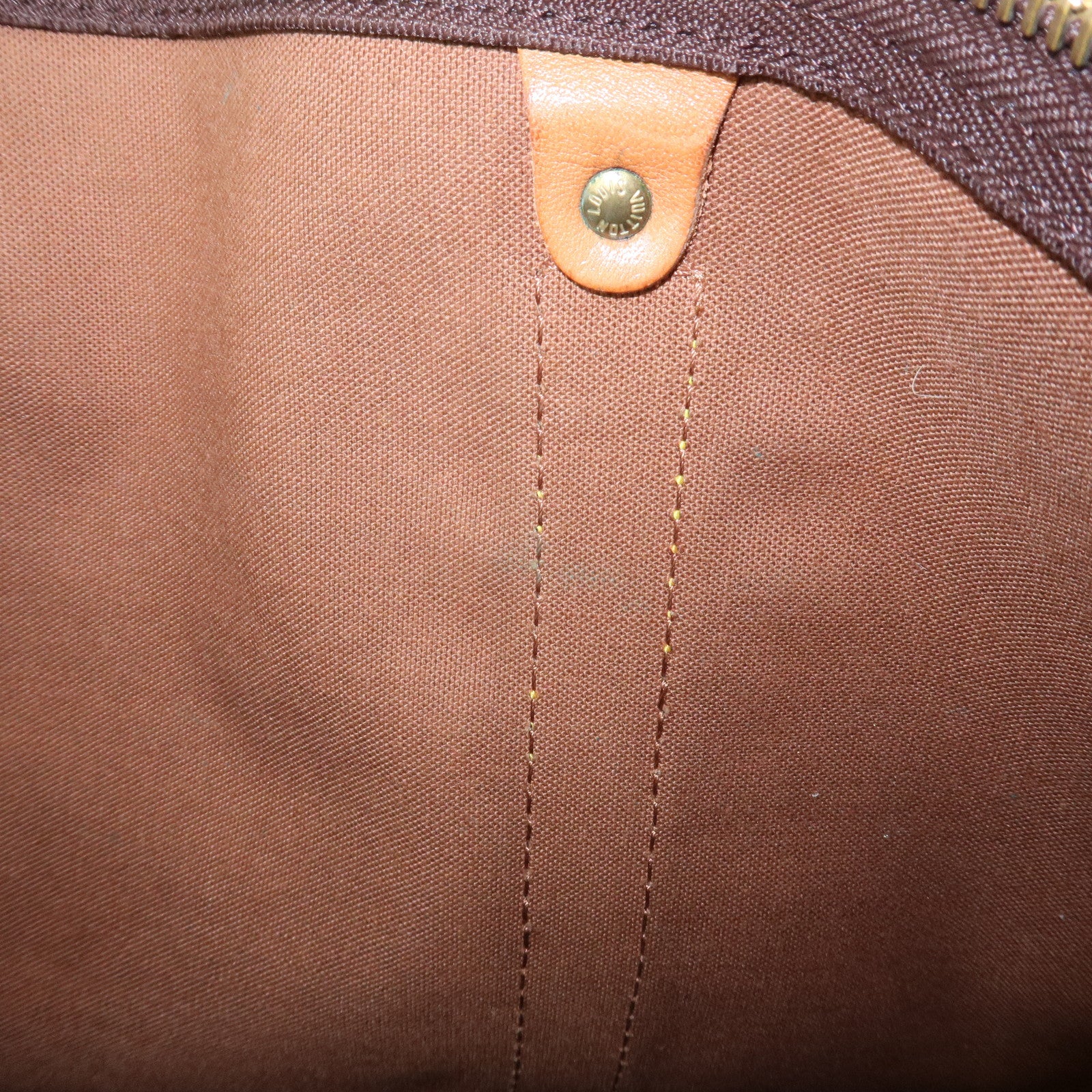 Louis Vuitton Monogram Keep All 60 Boston Bag Brown M41422 Used