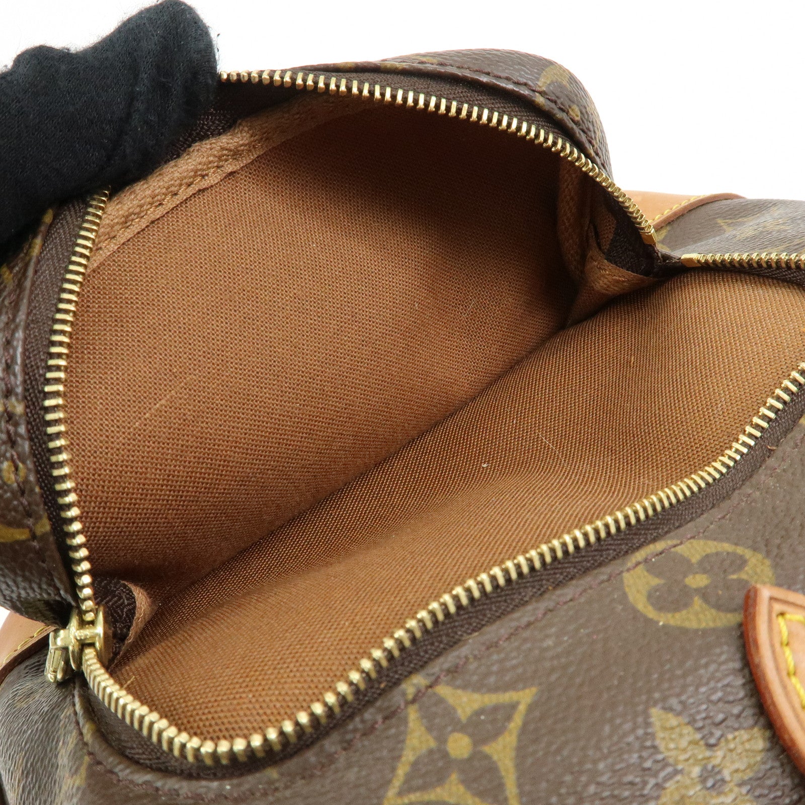 Louis Vuitton Monogram Montsouris MM Backpack Rucksack Brown M51136