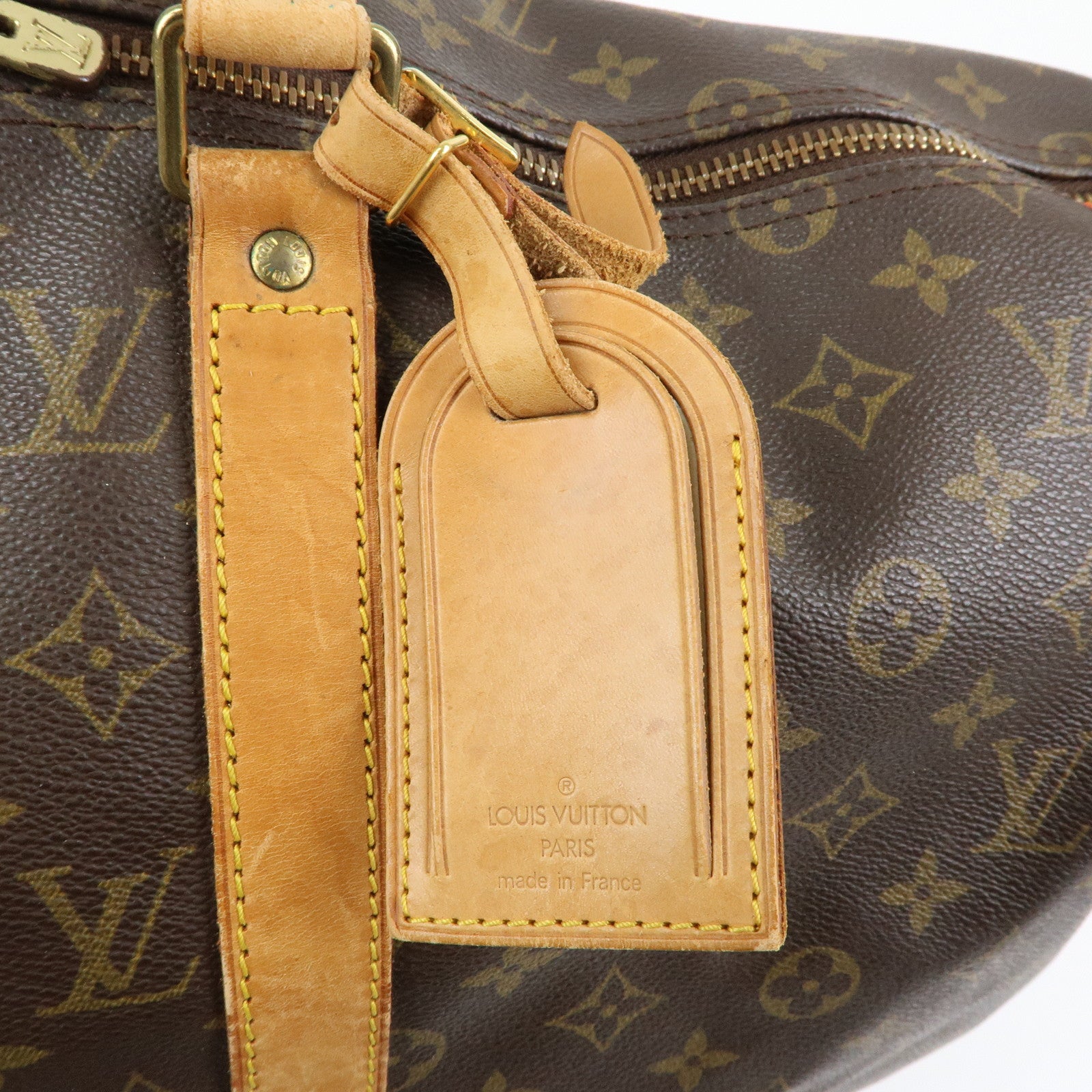 Louis Vuitton Monogram Keep All Bandouliere 50 Boston Bag M41416