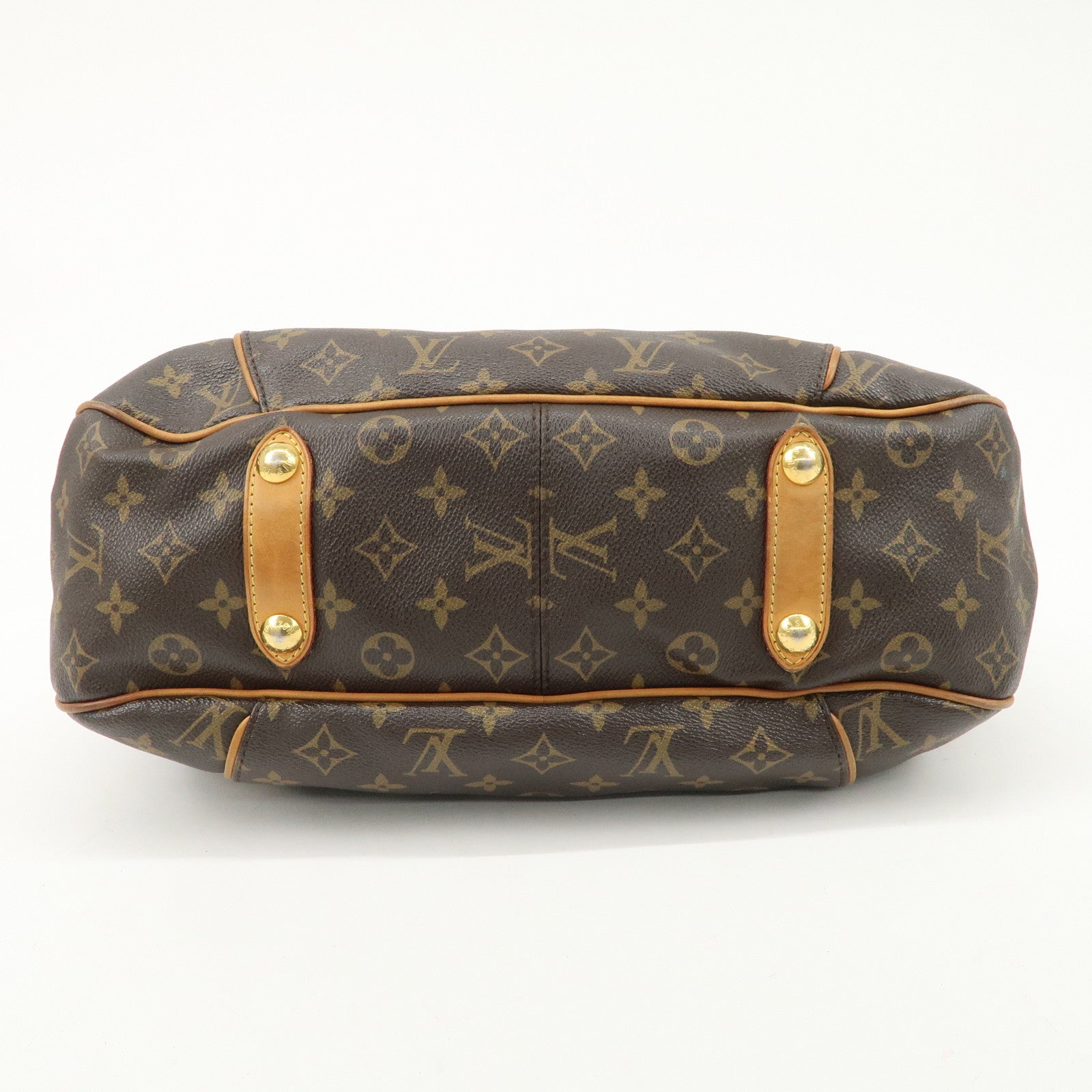 Louis Vuitton Monogram Galliera PM Shoulder Bag Brown M56382