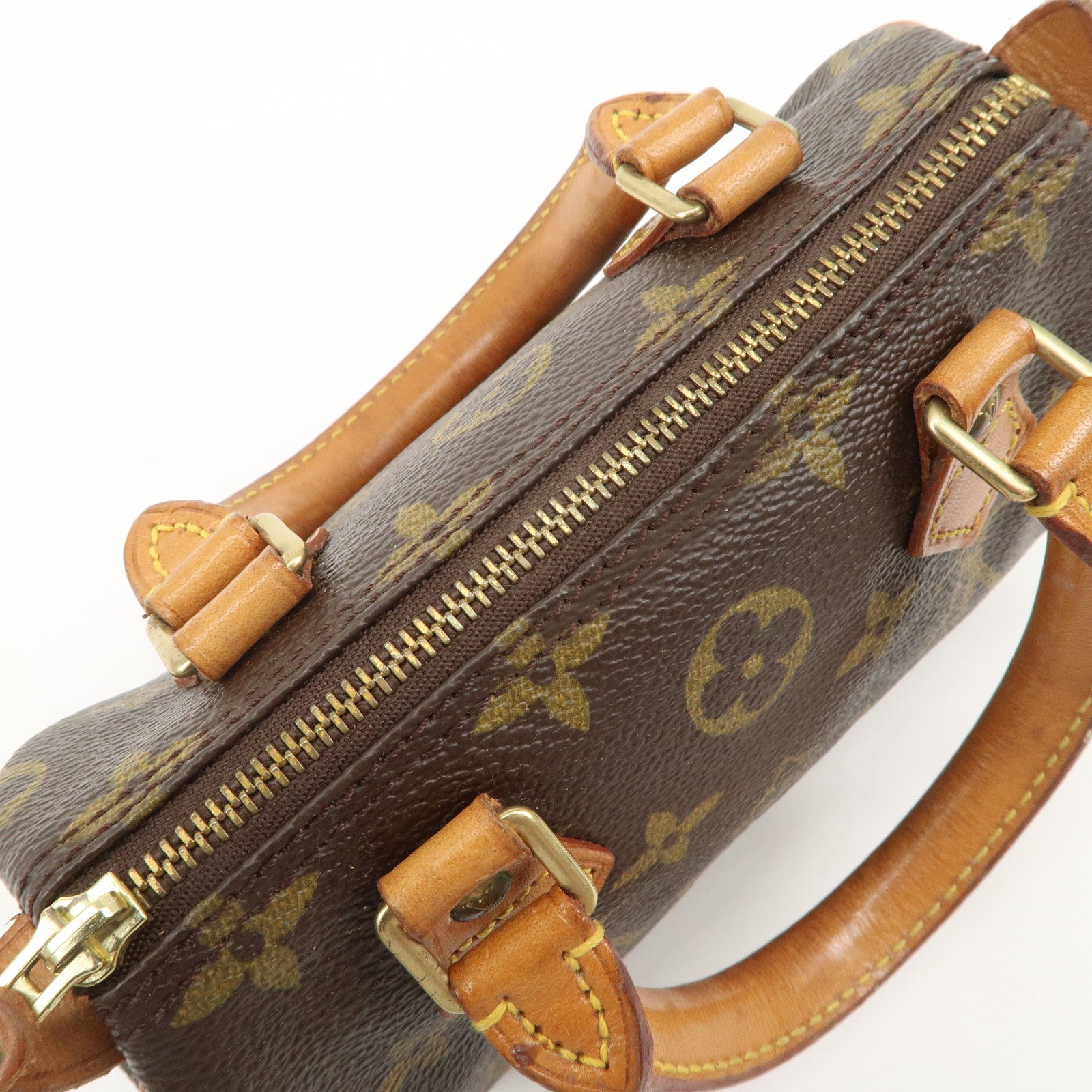 Louis Vuitton Monogram Mini Speedy Hand Bag Shoulder Bag M41534