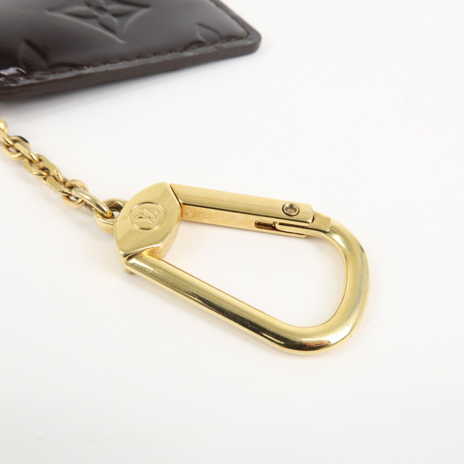 Louis Vuitton Monogram Vernis Pochette Cles Coin Case Key Case M93518 Used