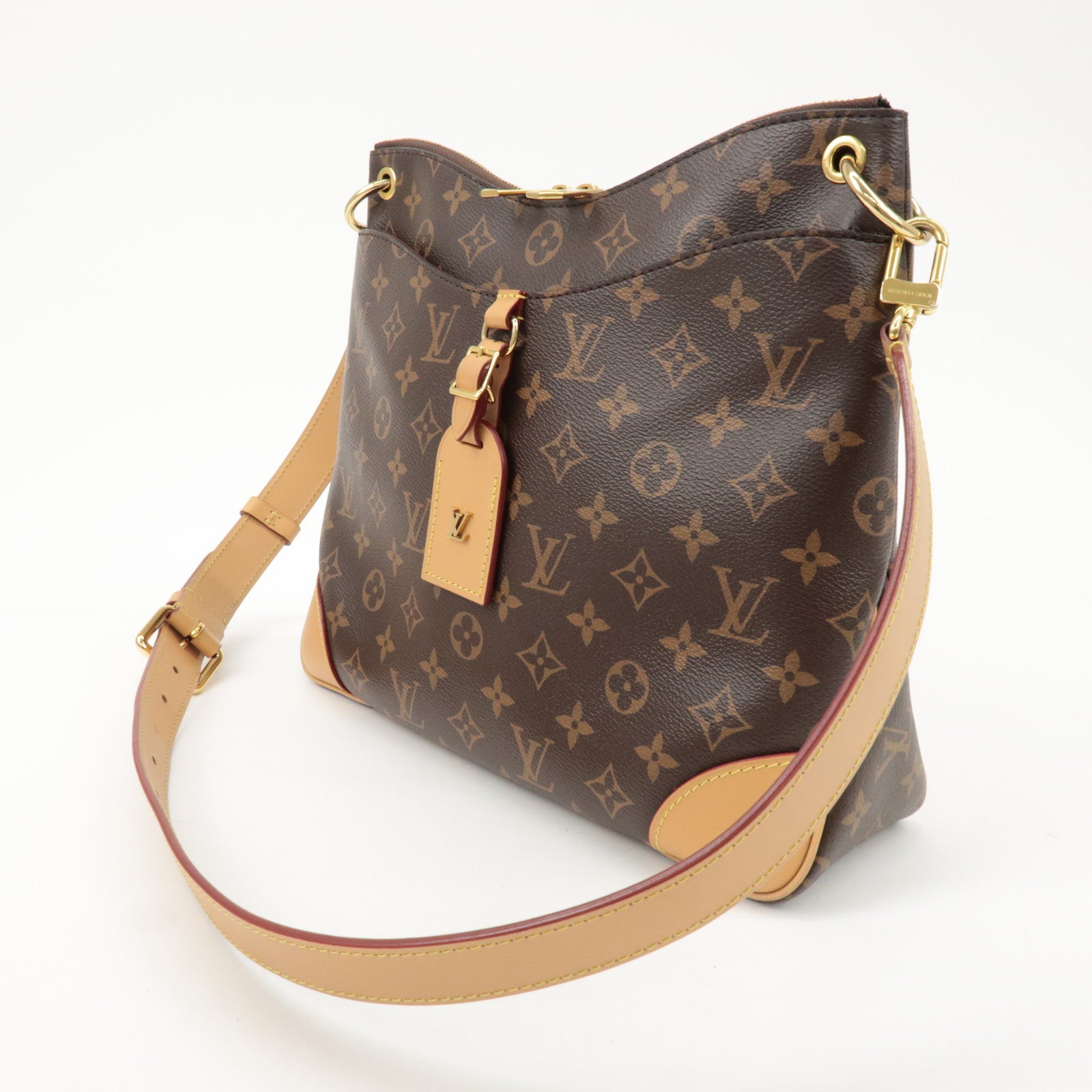 Louis Vuitton Monogram Odeon NM MM Crossbody Bag M45355 Used