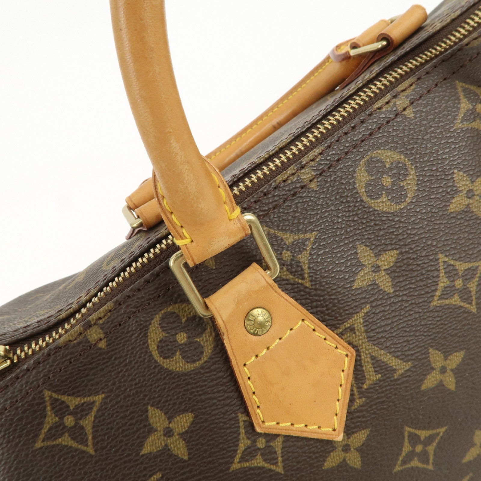Louis Vuitton Monogram Speedy 30 Boston Bag Hand Bag Brown M41526