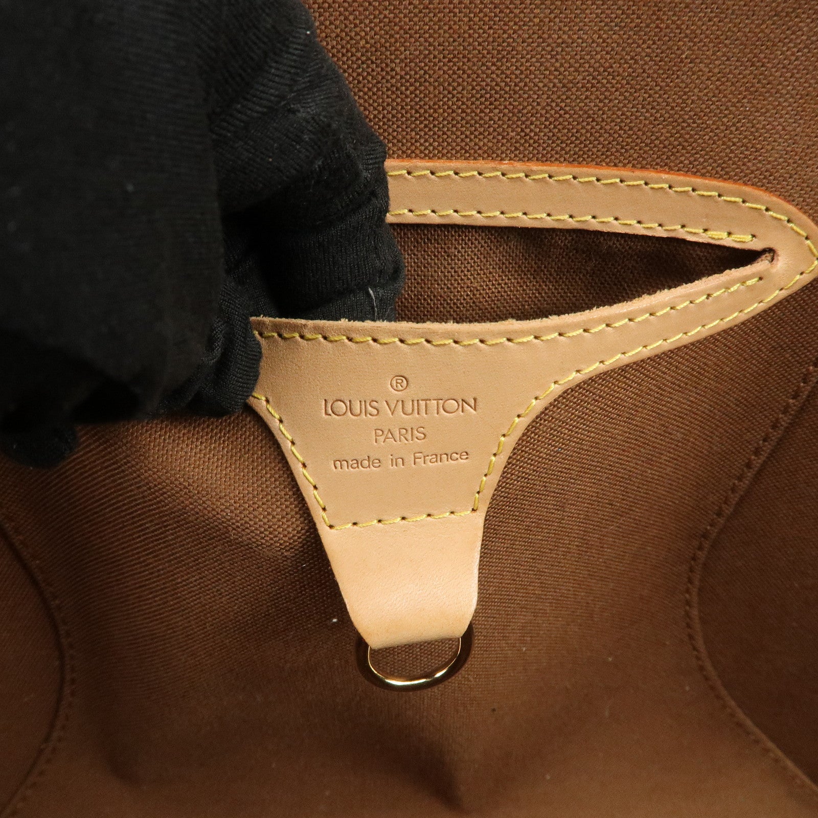 Louis Vuitton Monogram Ellipse MM Hand Bag Brown M51126