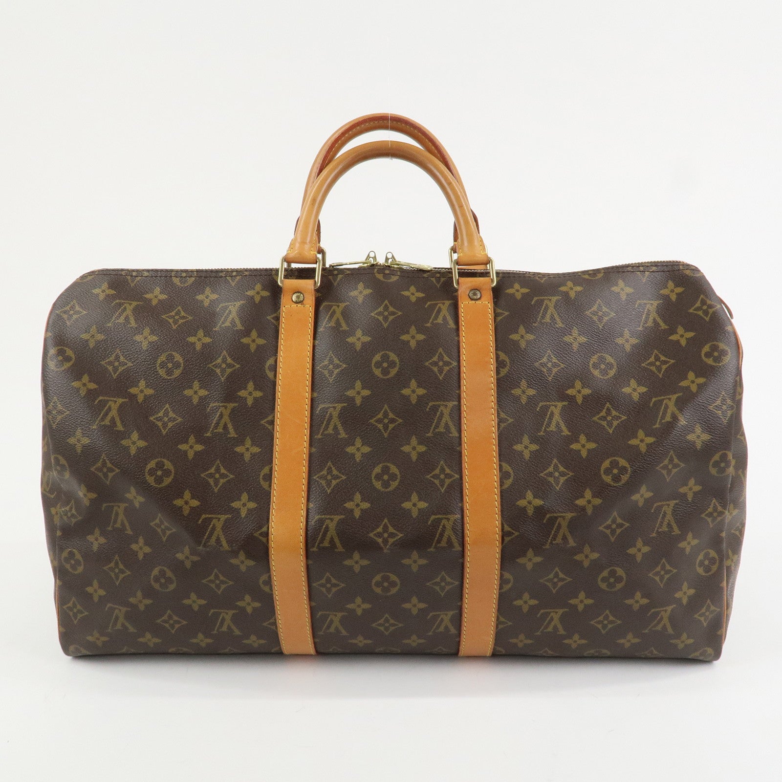 Louis Vuitton Monogram Keep All 50 Boston Bag Travel Bag M41426