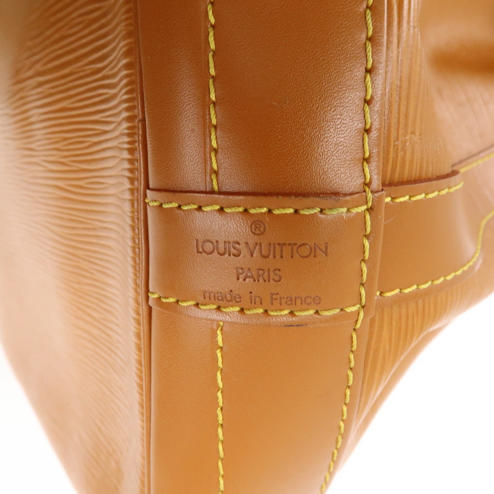 Louis Vuitton Epi Leather Noe Shoulder Bag Zipang Gold M44008