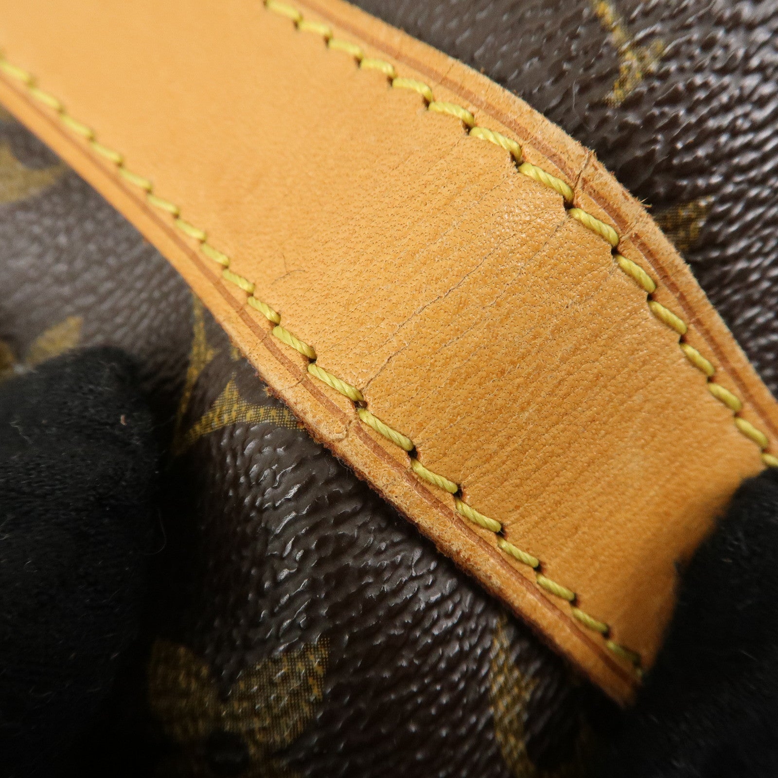 Louis Vuitton Monogram Keep All Bandouliere 50 Boston Bag Brown M41416 Used