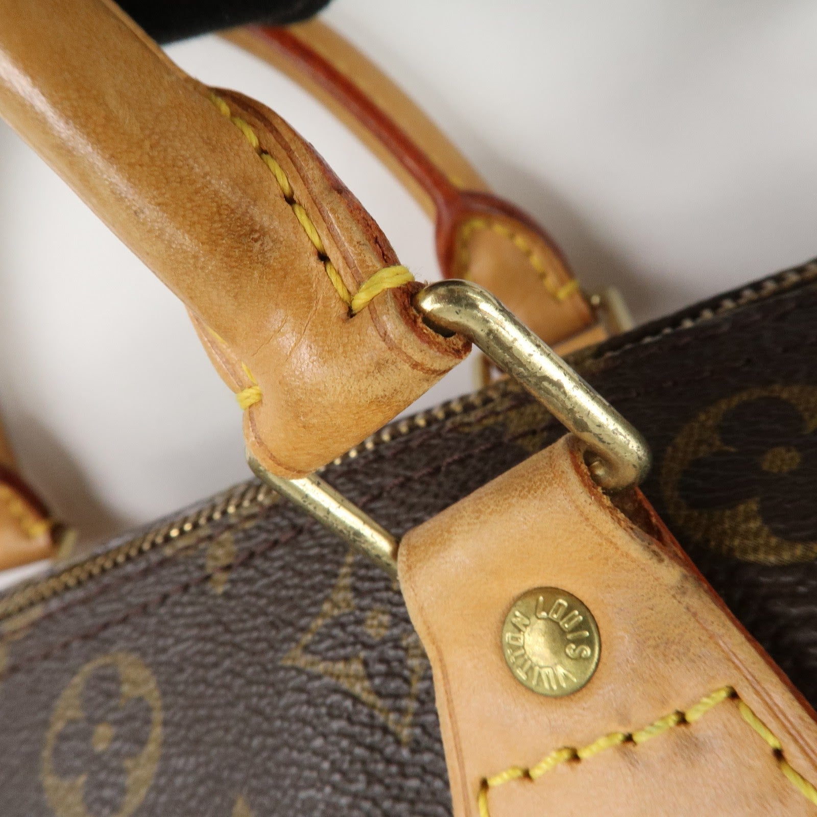 Louis Vuitton Monogram Speedy 30 Boston Bag Hand Bag Brown M41526