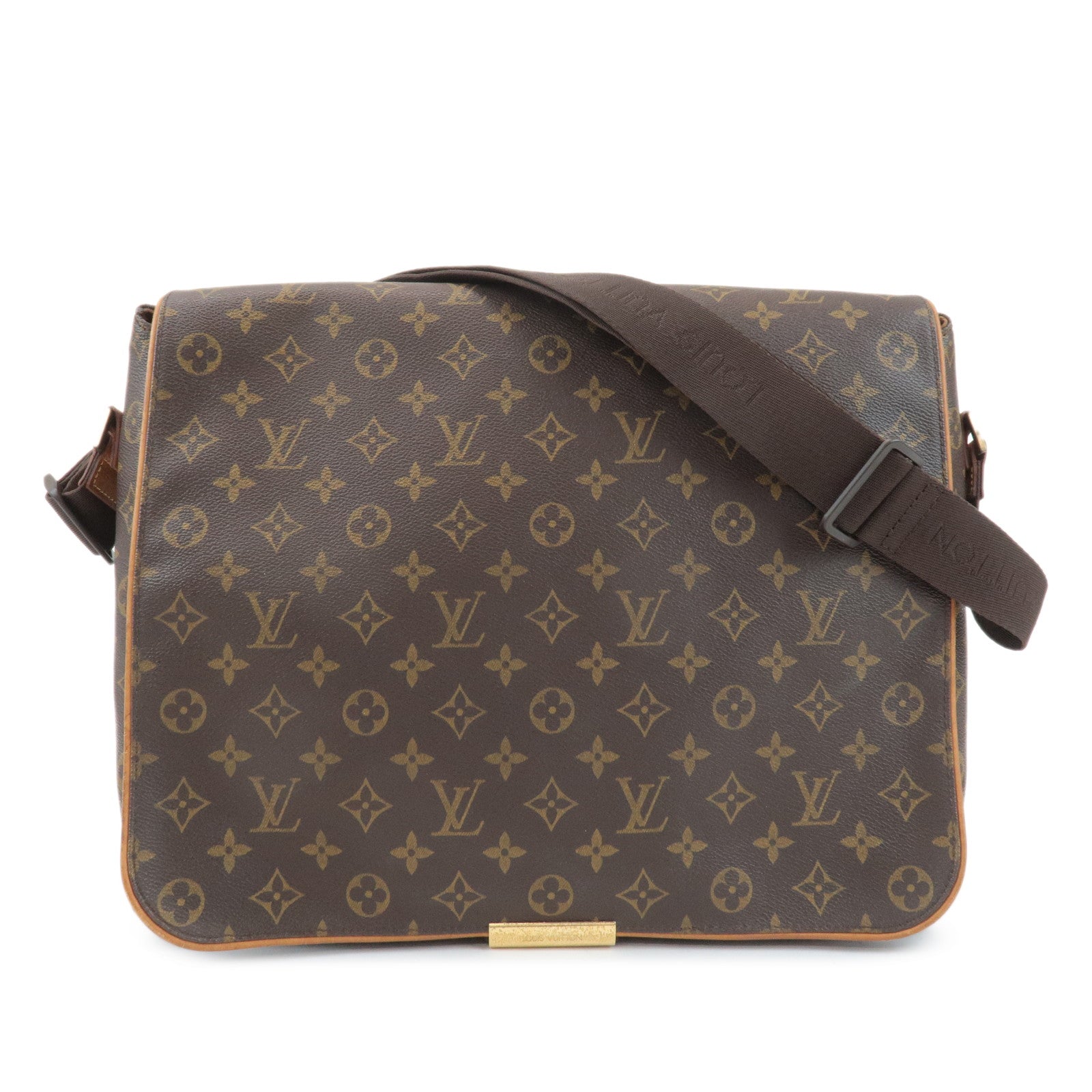 Louis Vuitton Monogram Abbesses Messenger Bag Shoulder Bag M45257 Used