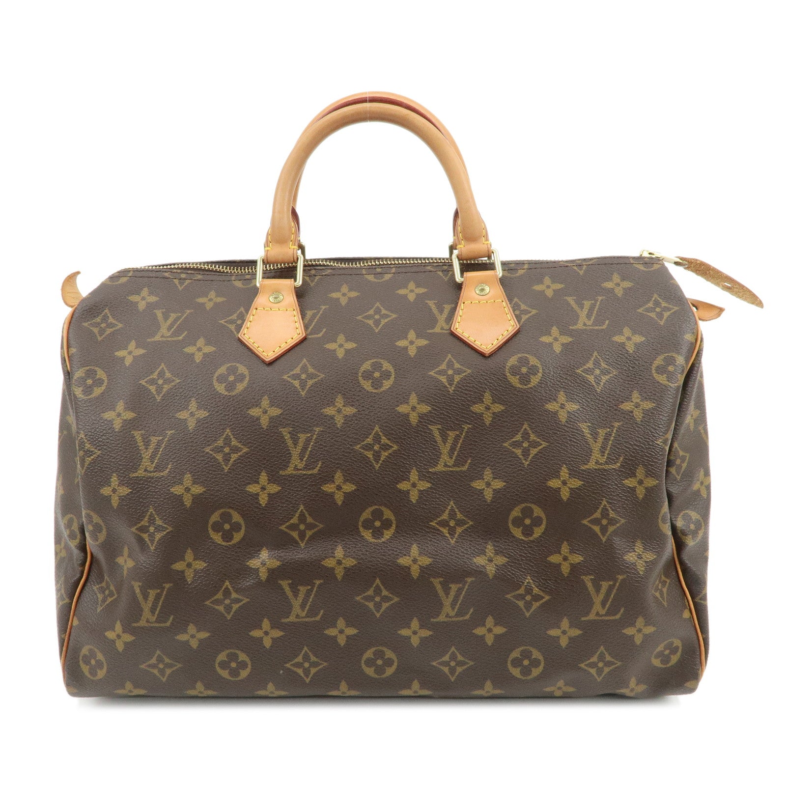 Louis Vuitton Monogram Speedy 35 Boston Bag Hand Bag M41524