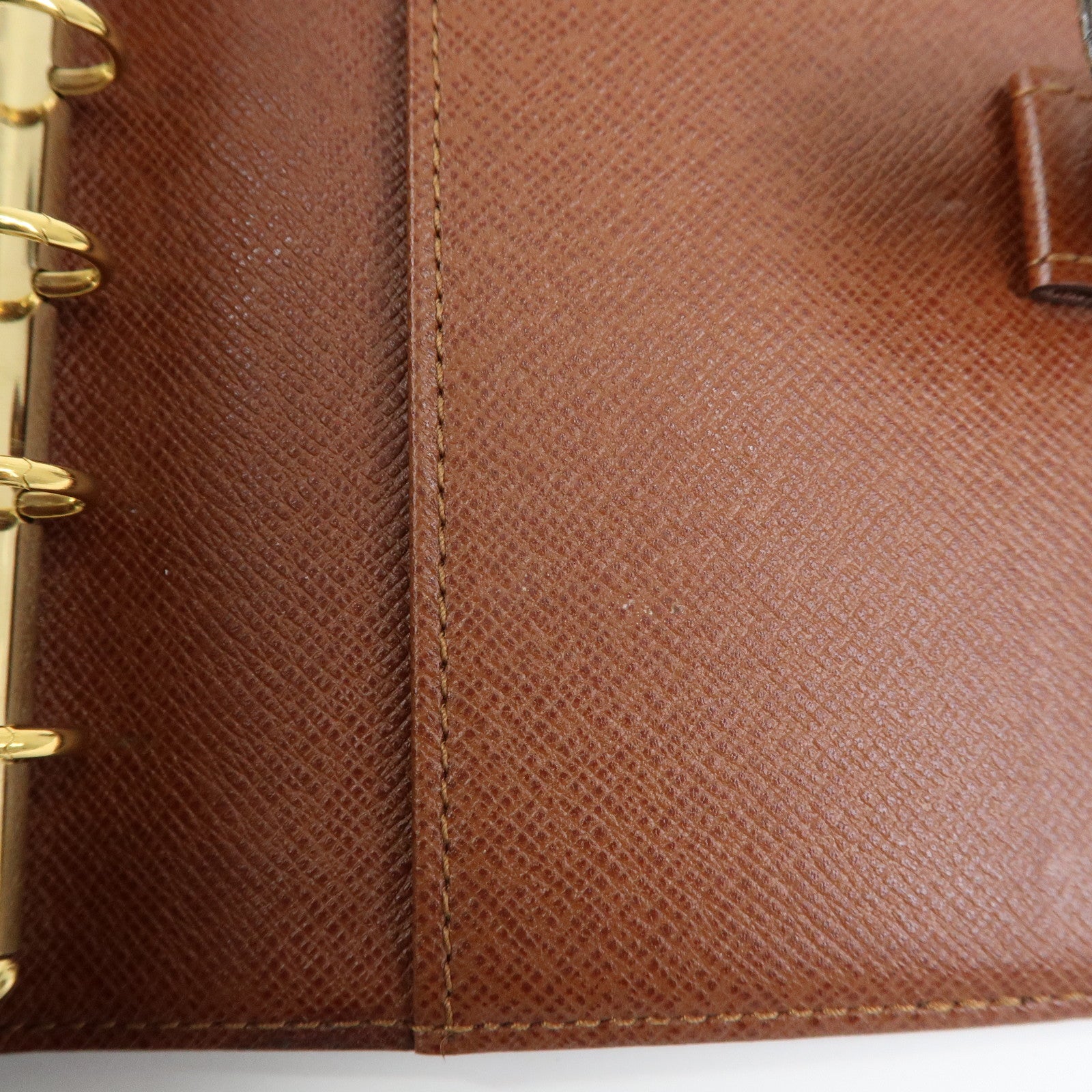 Louis Vuitton Monogram Agenda PM Planner Cover Brown R20005