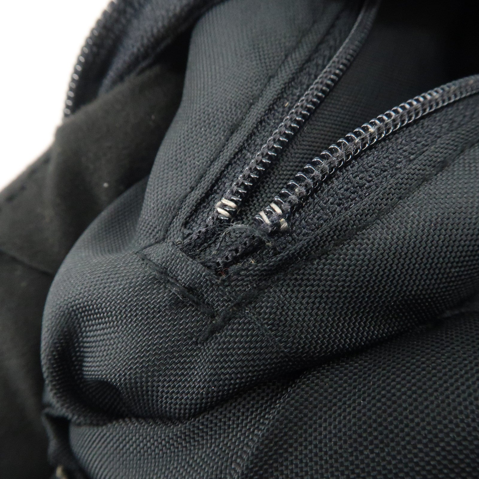 BURBERRY Blue Label Nylon Leather Shoulder Bag Nova Plaid Black