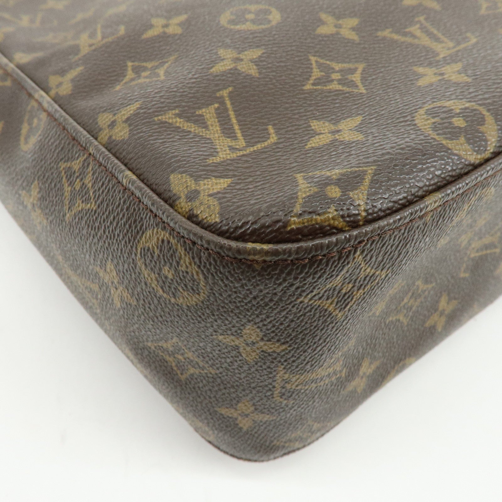 Louis Vuitton Monogram Looping GM Shoulder Bag Brown M51145