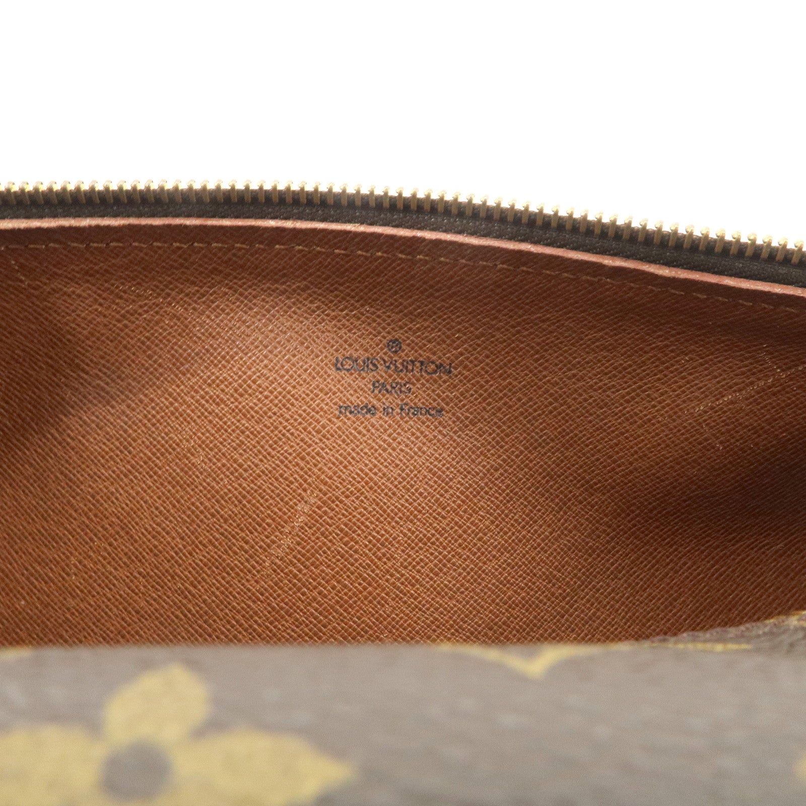 Louis Vuitton Monogram Papillon 30 Hand Bag Brown M51365