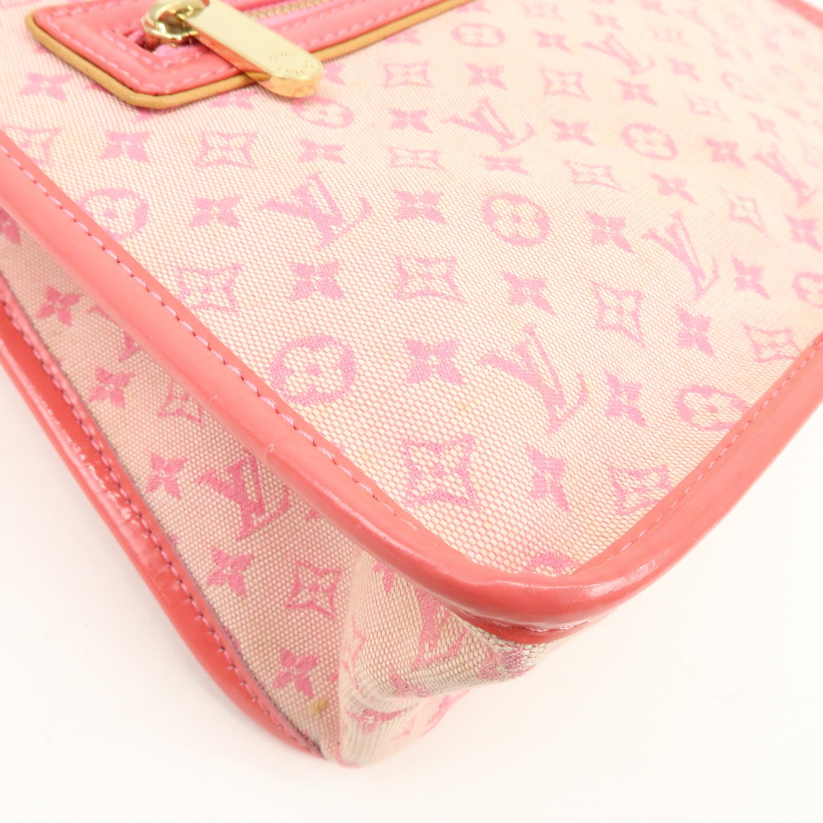 Louis Vuitton Monogram Mini Sac Catherine Hand Bag Pink M92930
