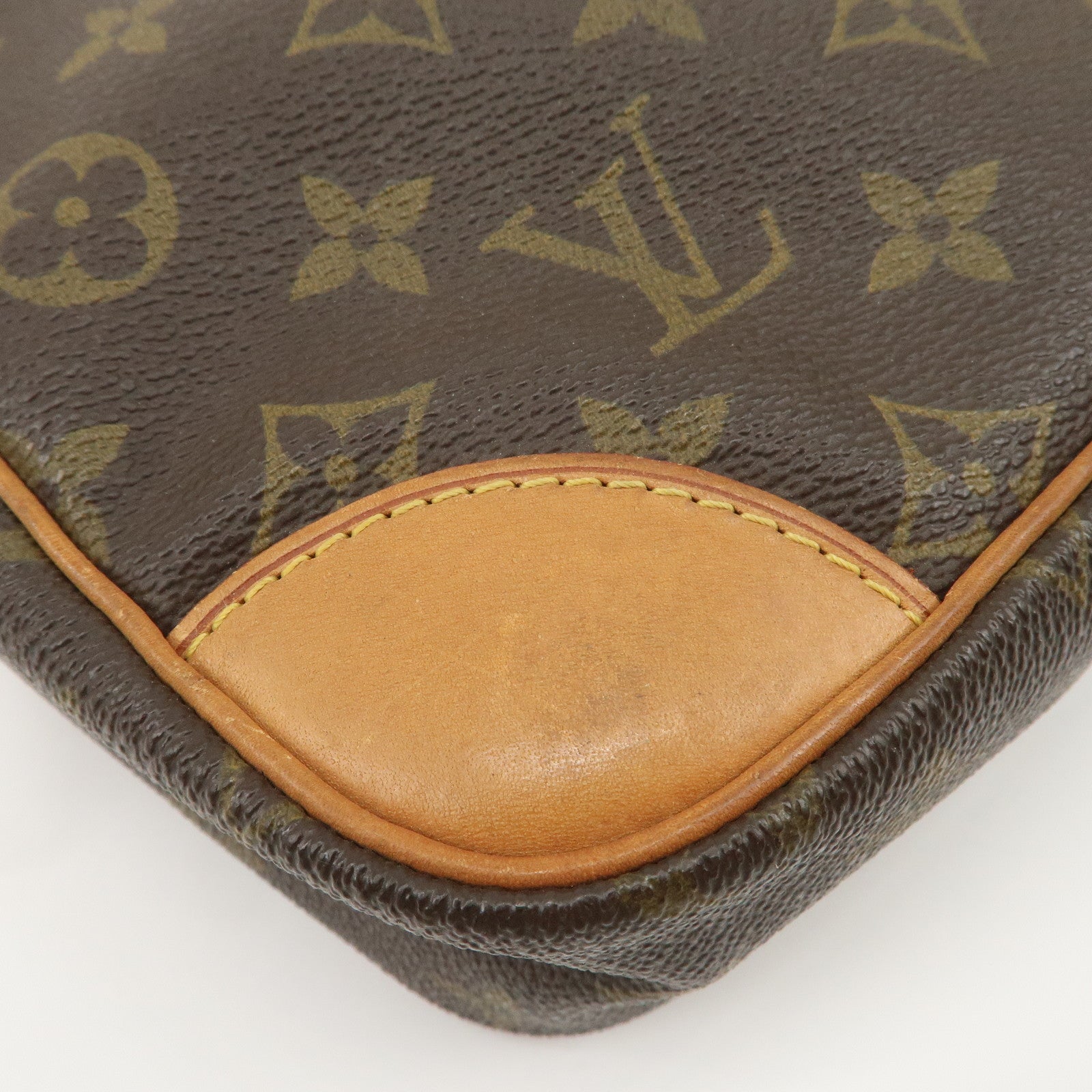 Louis Vuitton Monogram Compiegne 28 Pouch Clutch Bag Brown M51845