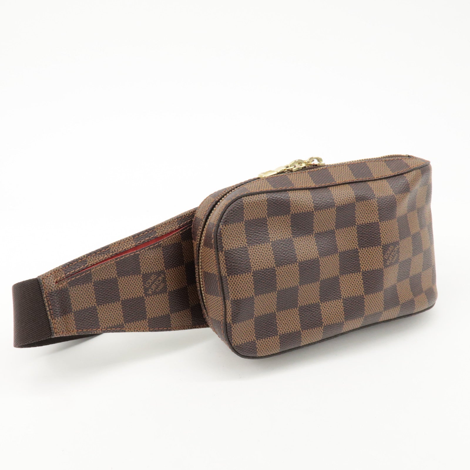 Louis Vuitton Damier Ebene Geronimos Crossbody Bag Waist Bag N51994 Used