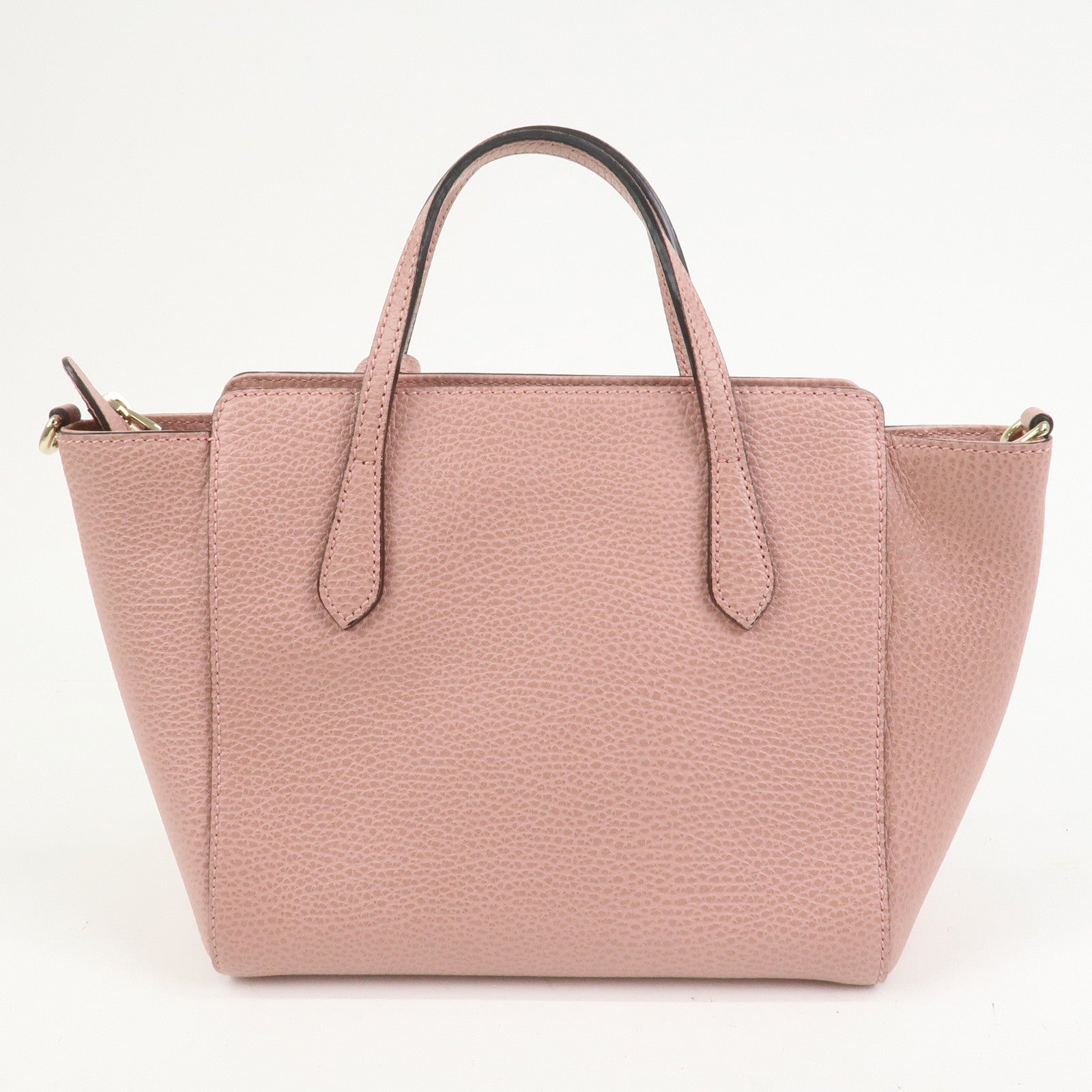 GUCCI Swing Mini 2Way Bag Hand Bag Shoulder Bag Pink 368827