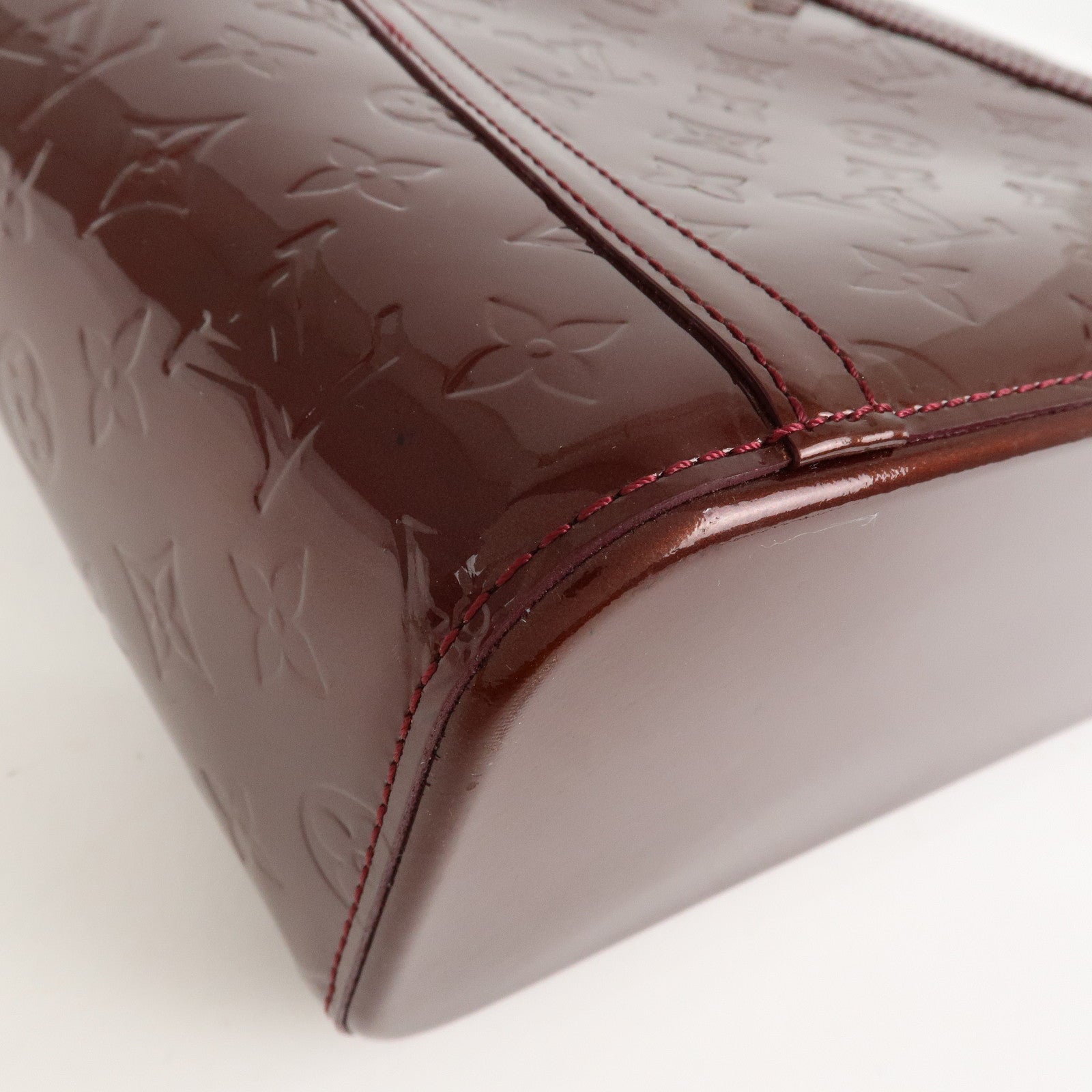 Louis Vuitton Monogram Vernis Avalon MM Tote Bag Amarante M91567