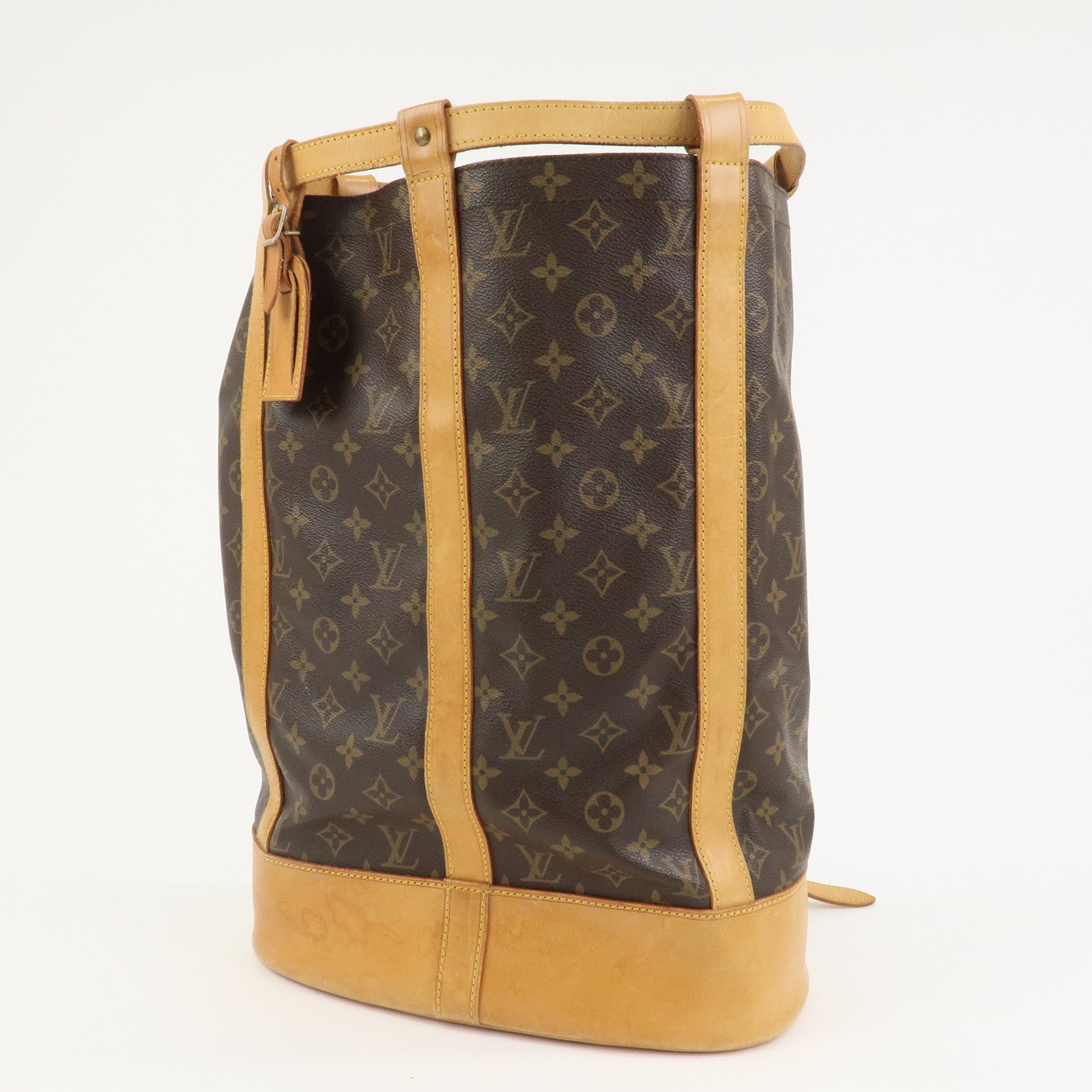 Louis Vuitton Monogram Randonnee GM Shoulder Bag Brown M42244