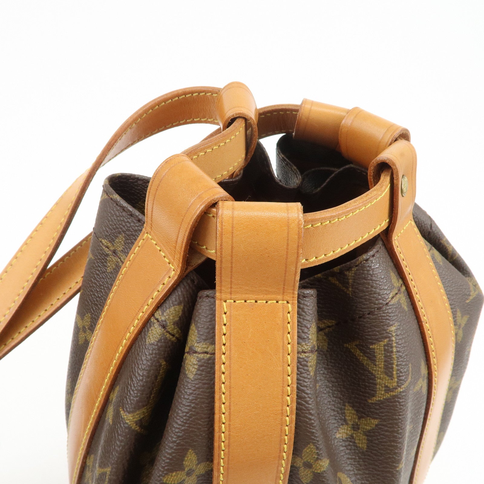 Louis Vuitton Monogram Randonnee PM Shoulder Bag Brown M42243