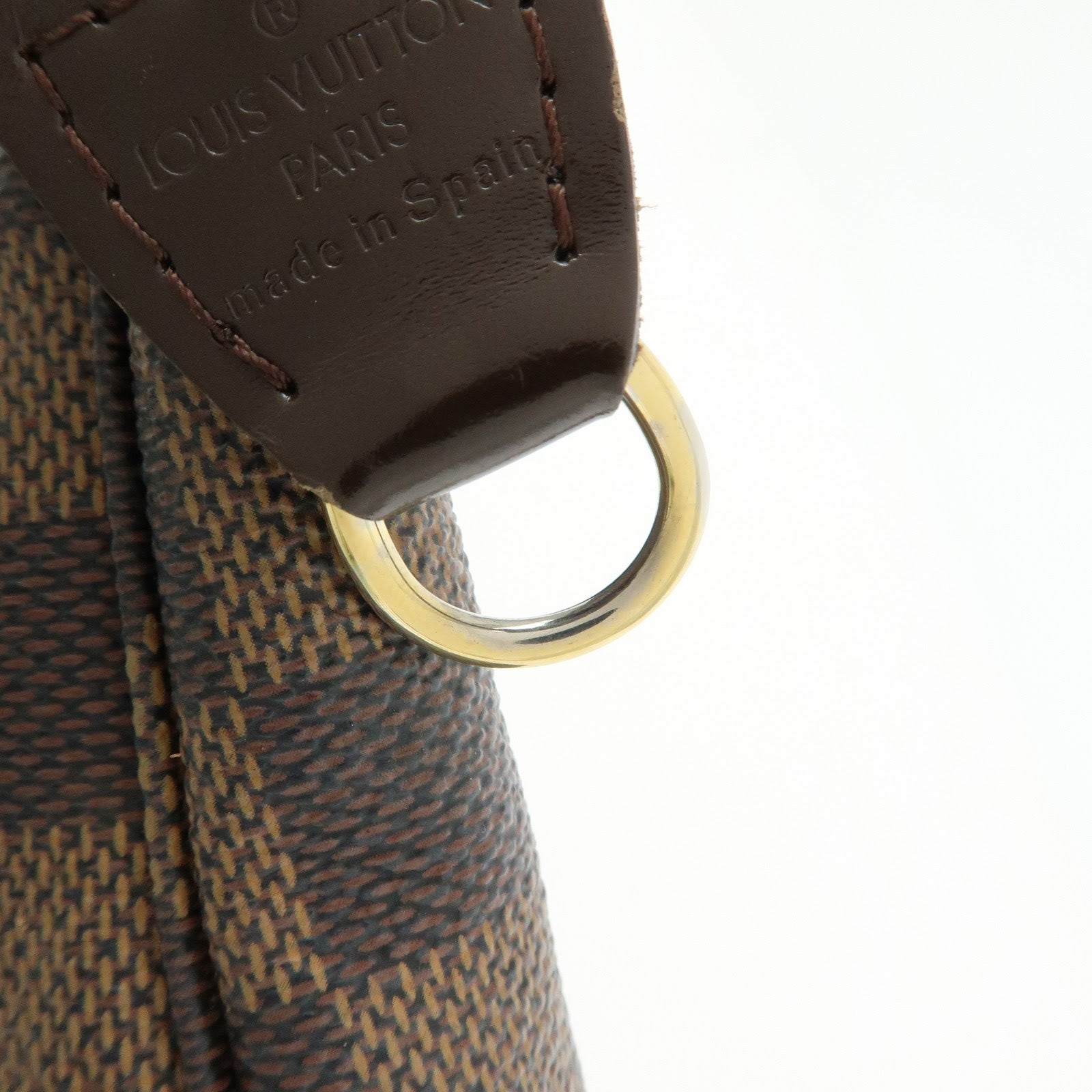 Louis Vuitton Damier Ebene Pochette Accessoires Hand Bag N51985