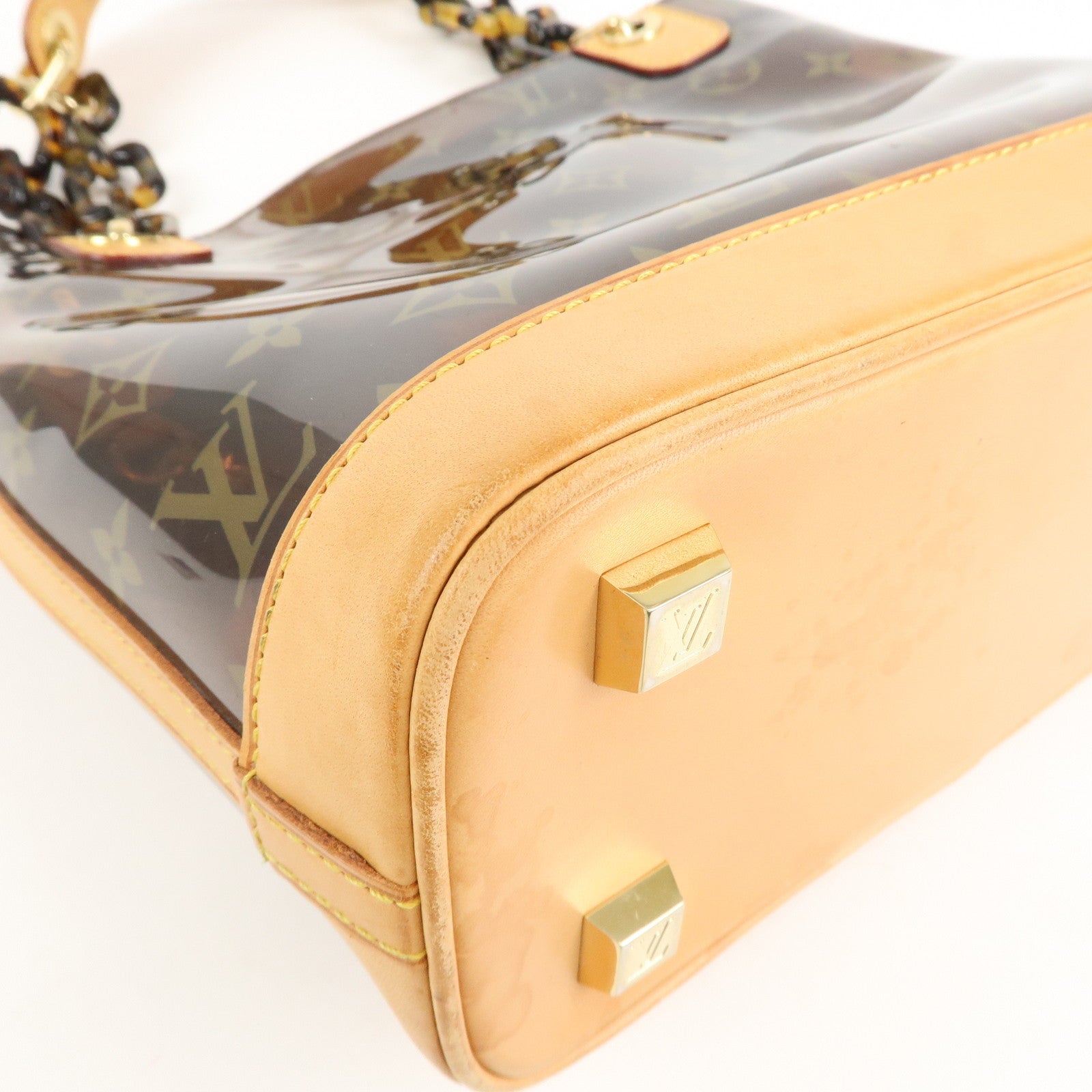 Louis Vuitton Monogram Cabas Ambre PM Vinyl Tote Bag M92502 Used