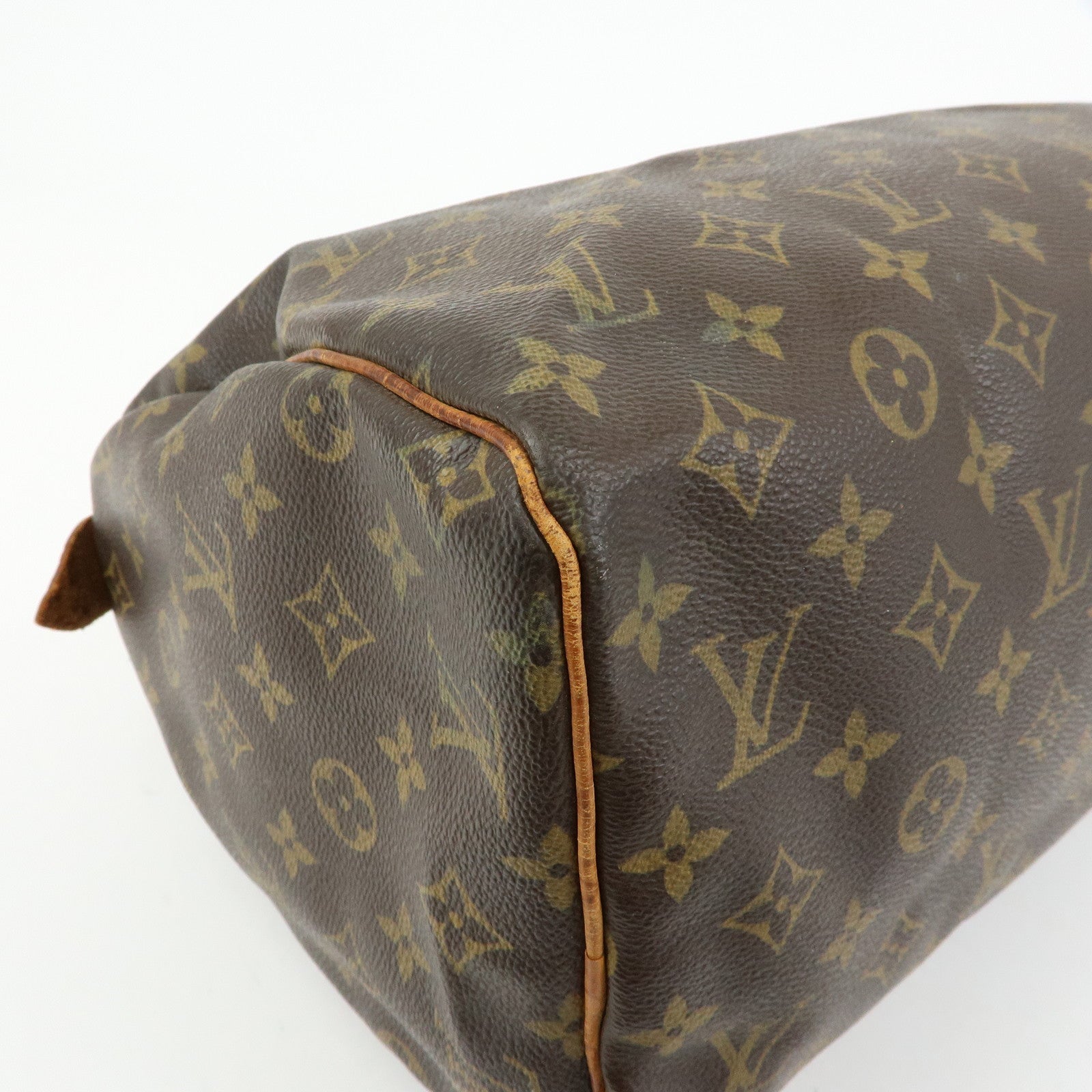 Louis Vuitton Monogram Speedy 30 Boston Bag Hand Bag Brown M41526