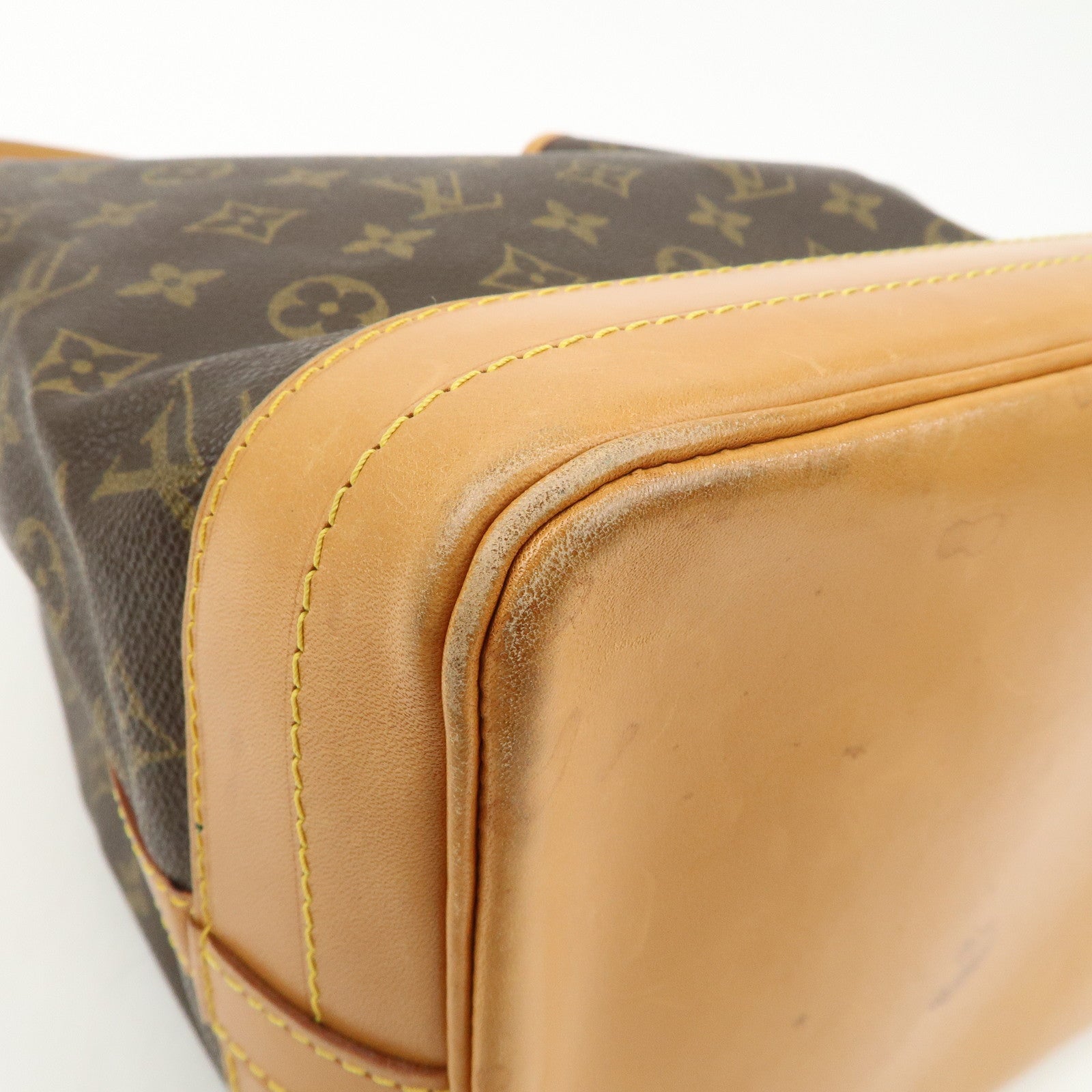 Louis Vuitton Monogram Noe Shoulder Bag Brown M42224