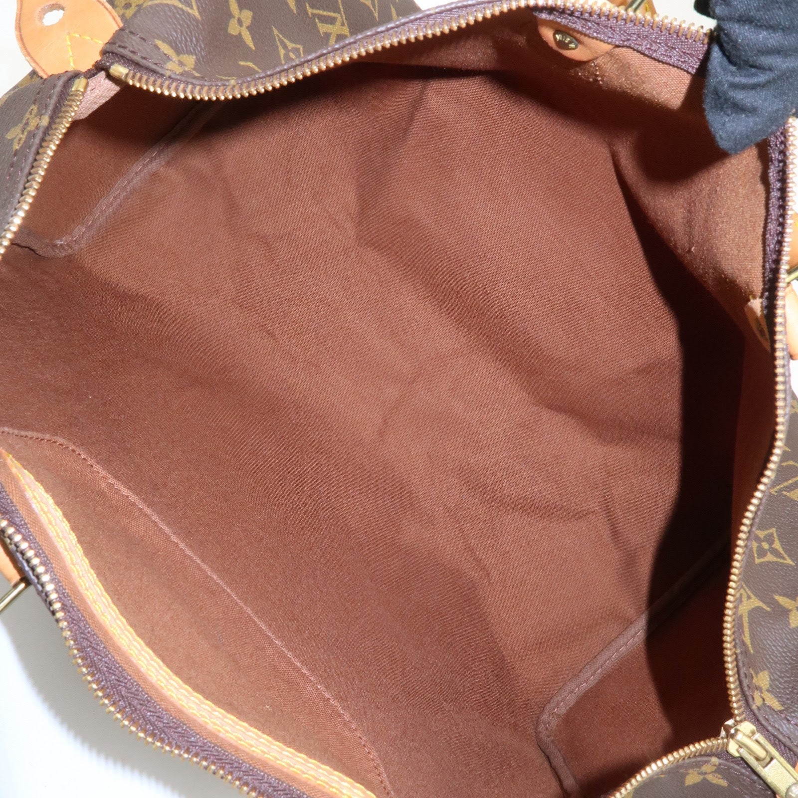 Louis Vuitton Monogram Speedy 40 Boston Bag Brown M41522