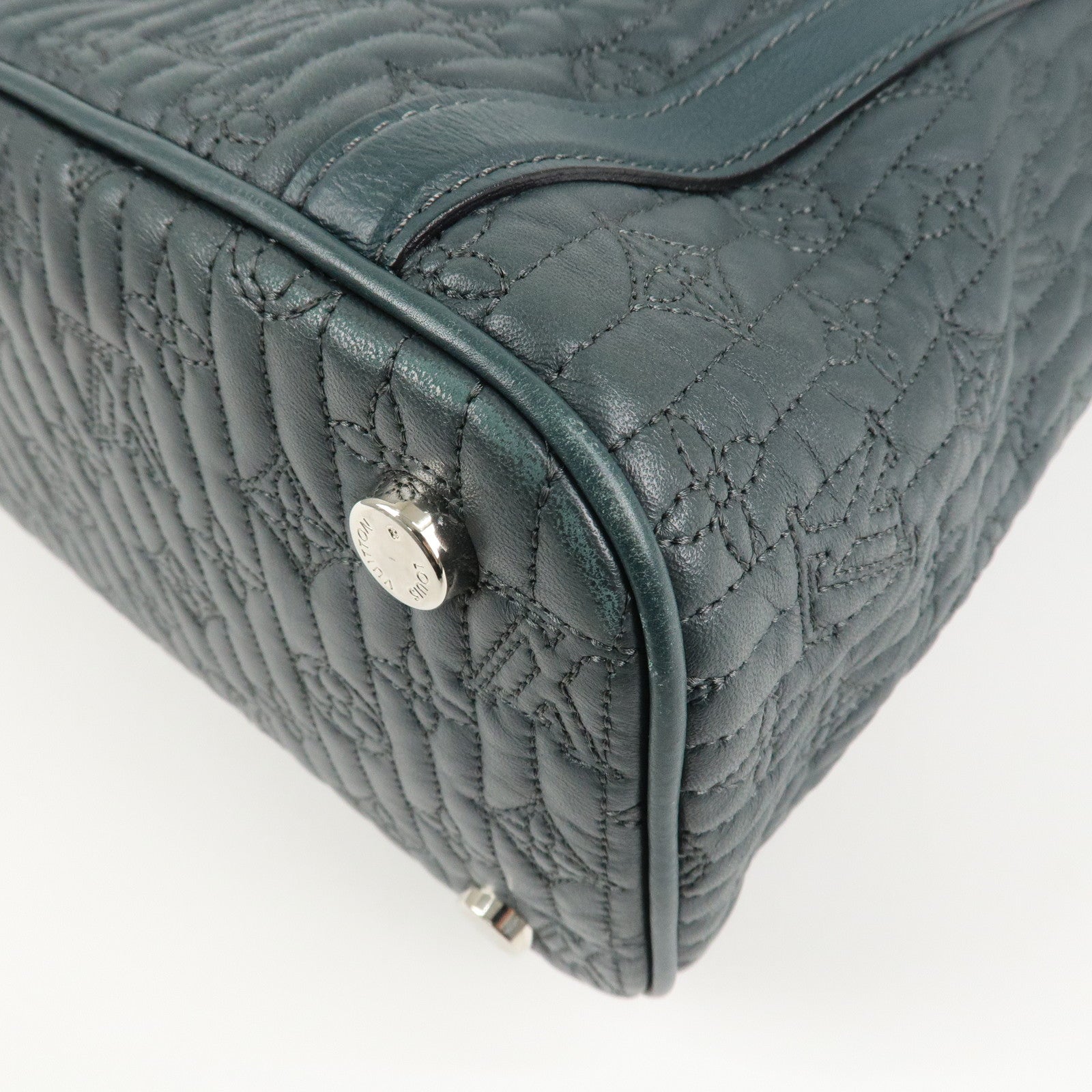 Louis Vuitton Monogram Antia Ixia MM Hand Bag Shoulder Bag Used