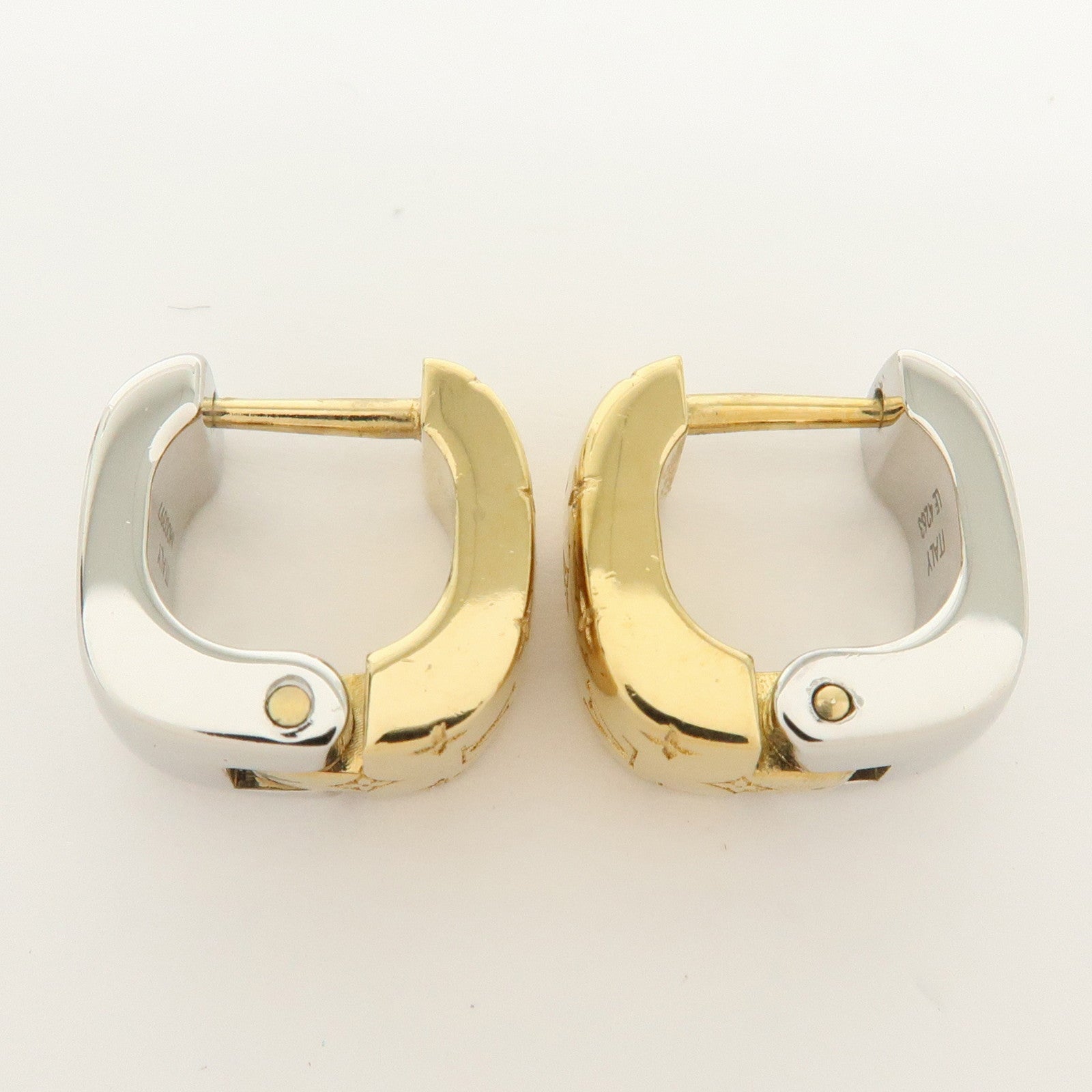 Louis Vuitton Boucles d’oreilles Nanogram Metal Earrings M00397