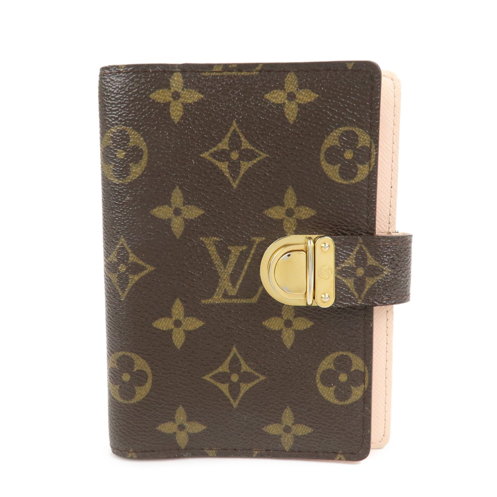 Louis Vuitton Monogram Agenda Koala PM Planner Cover Brown R21013