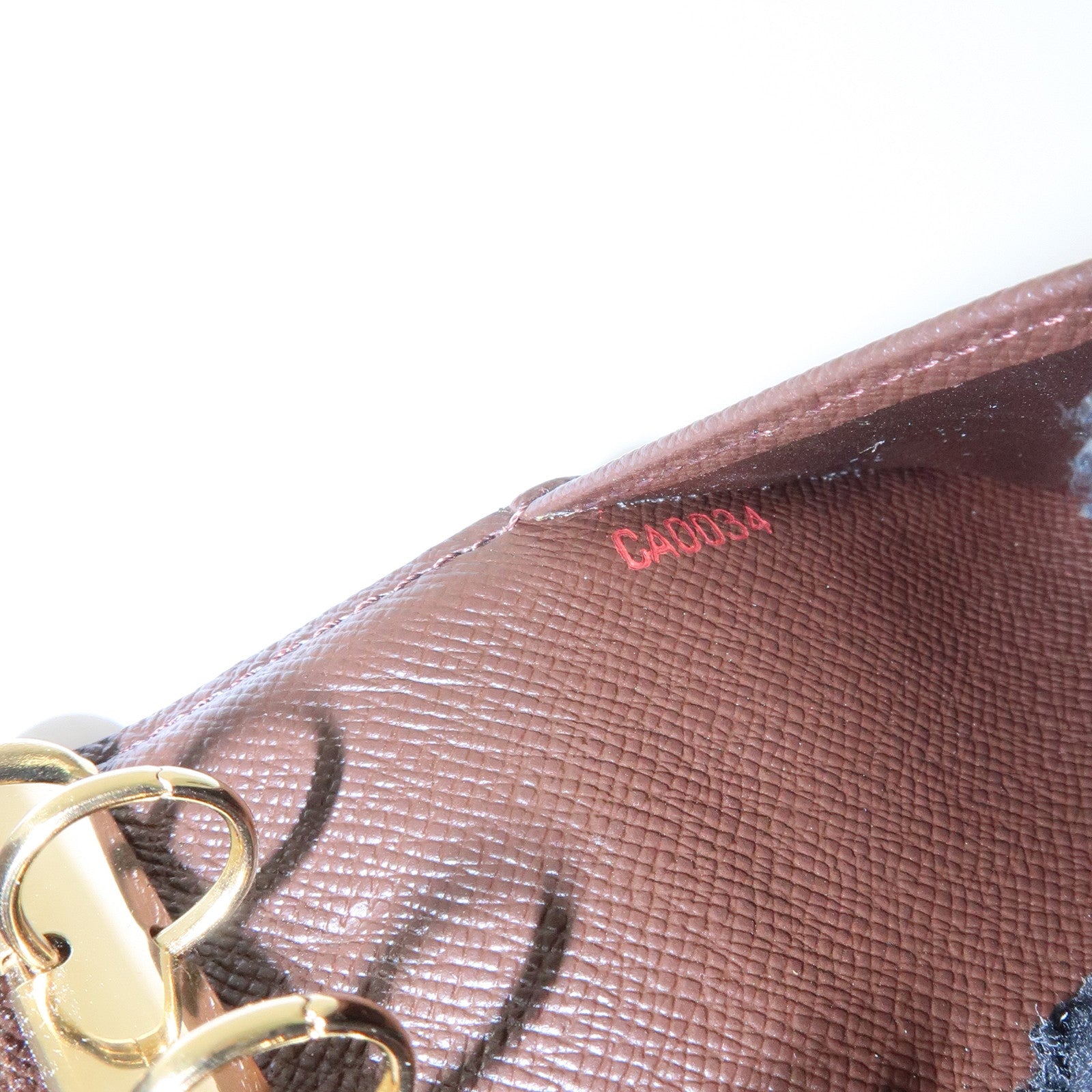 Louis Vuitton Damier Ebene Agenda PM Planner Cover Brown R20700