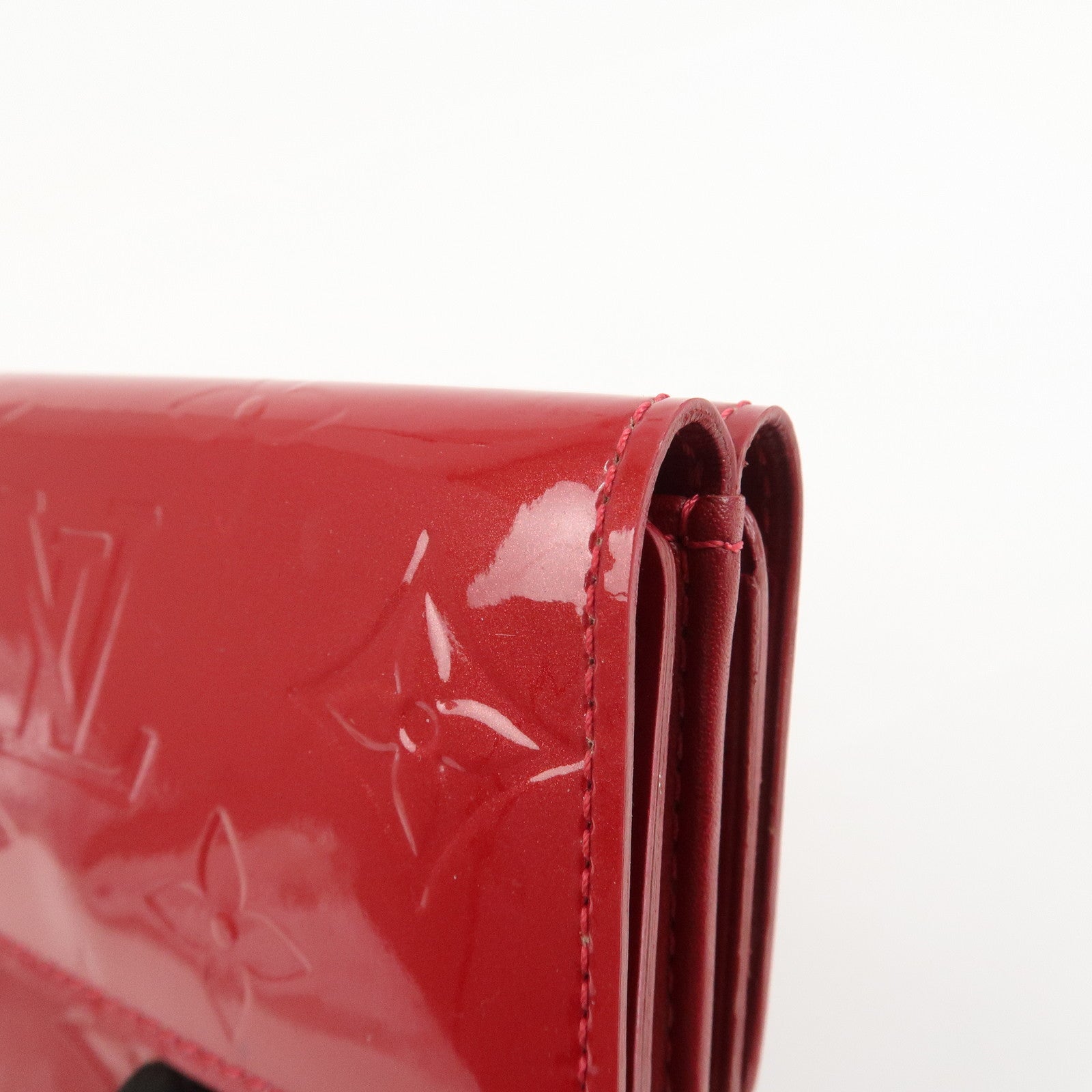 Louis Vuitton Vernis Porte Monnaie Billets Cartes de Credit M91982