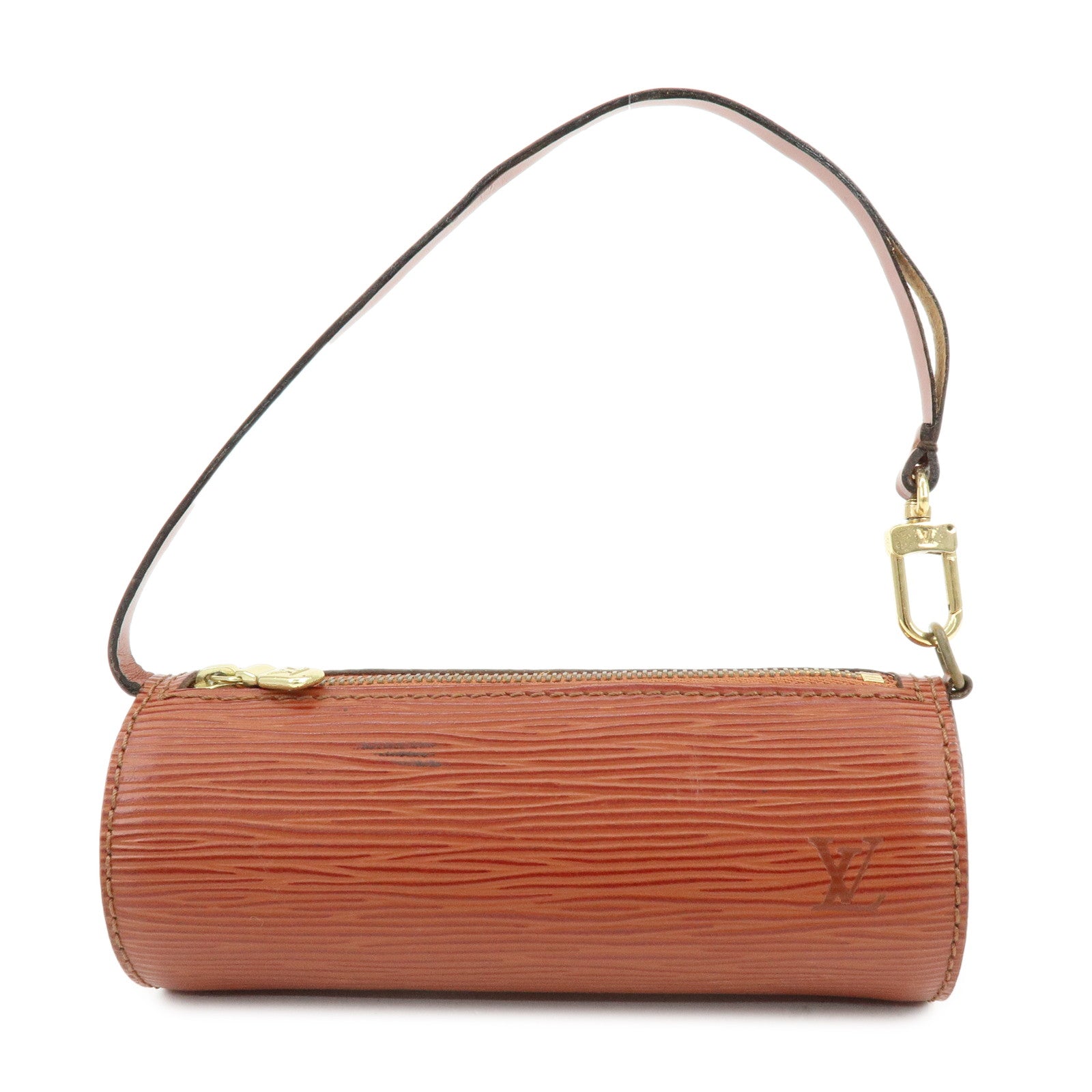 Louis Vuitton Epi Mini Pouch For Soufflot Hand Bag Kenya Brown