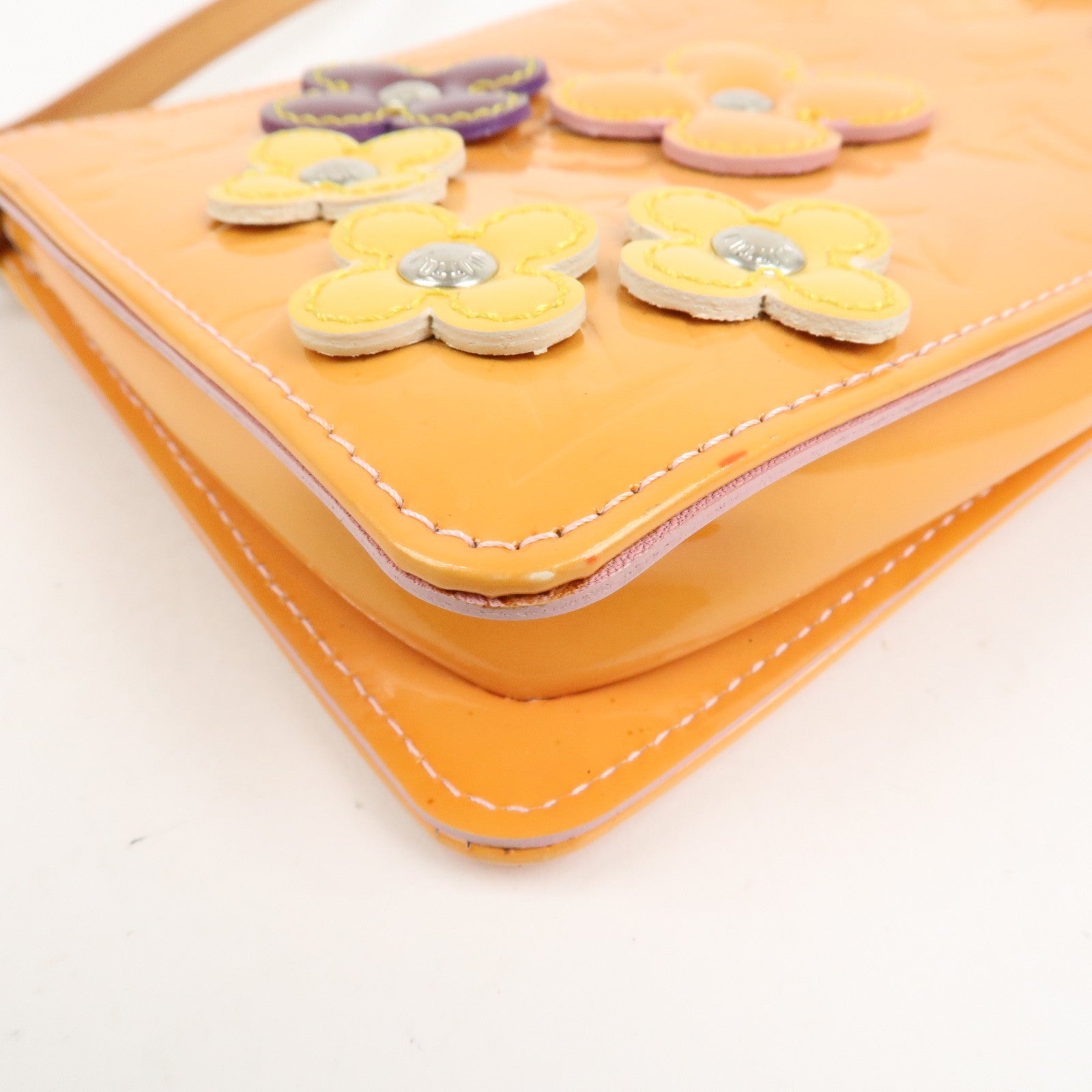 Louis Vuitton Monogram Vernis Flower Lexington Pouch M92248