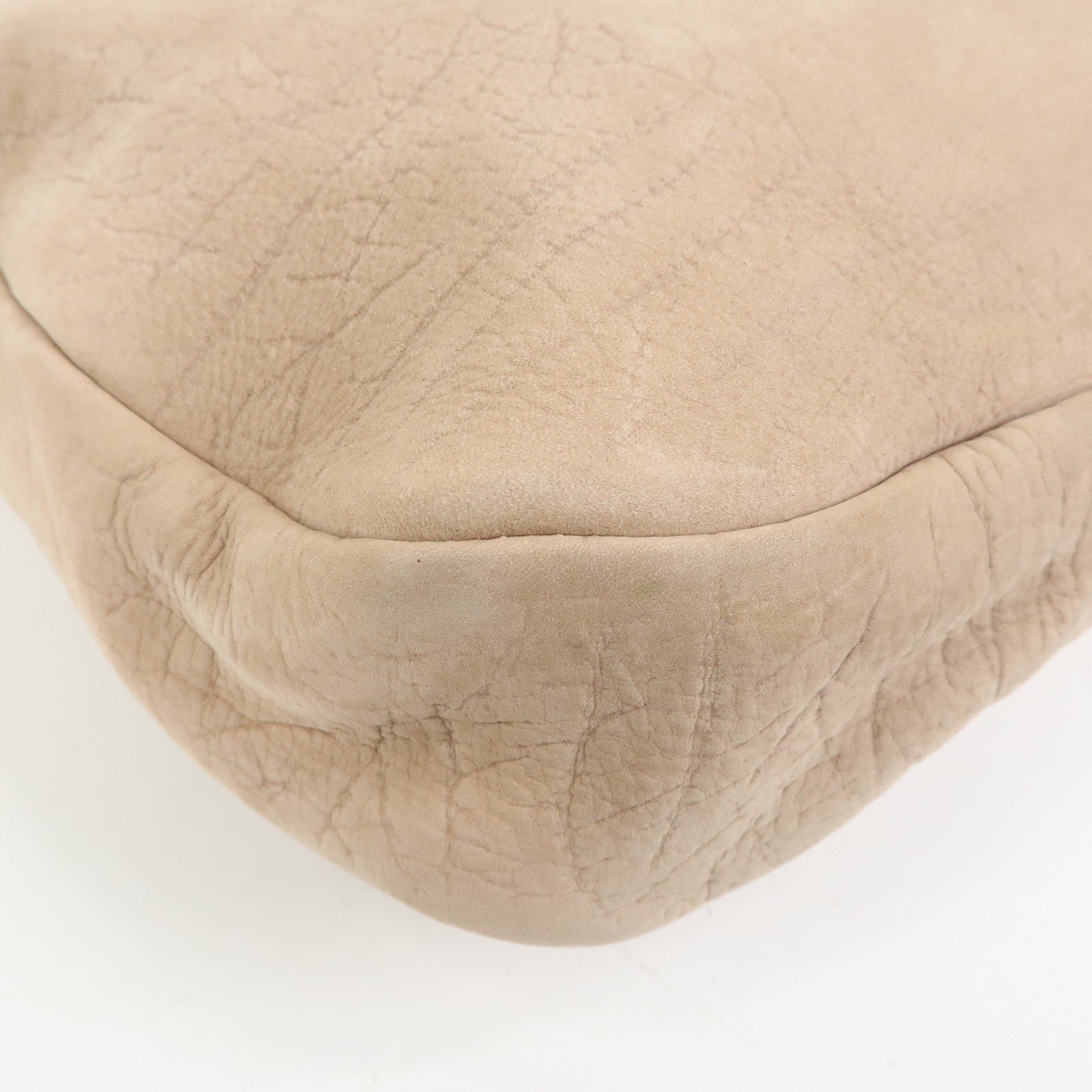 Ferragamo Vara Ribbon Leather 2Way Hand Bag Shoulder Bag Pink Beige