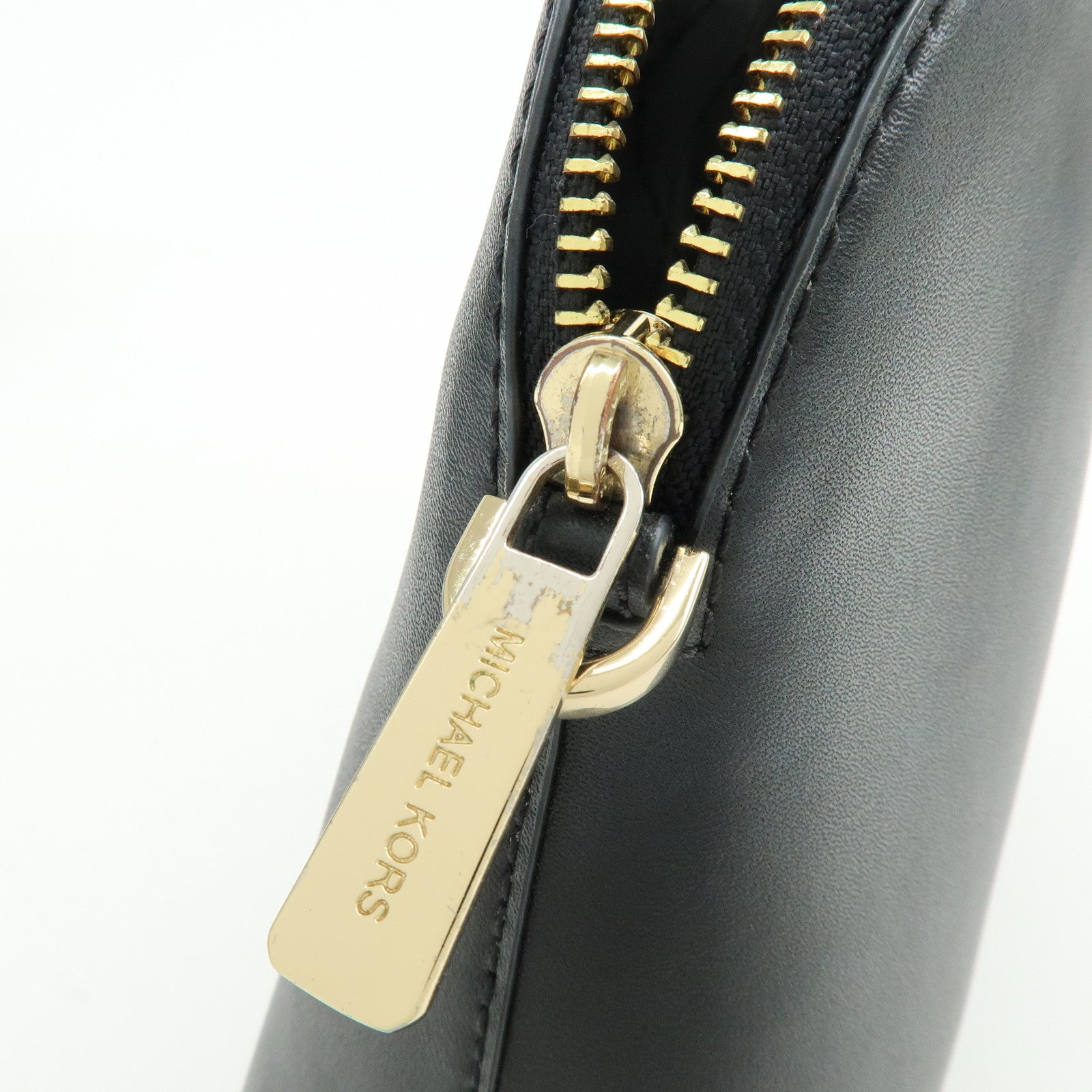 MICHAEL KORS Daria 2-in-1 Satchel Small Leather 2Way Bag Black
