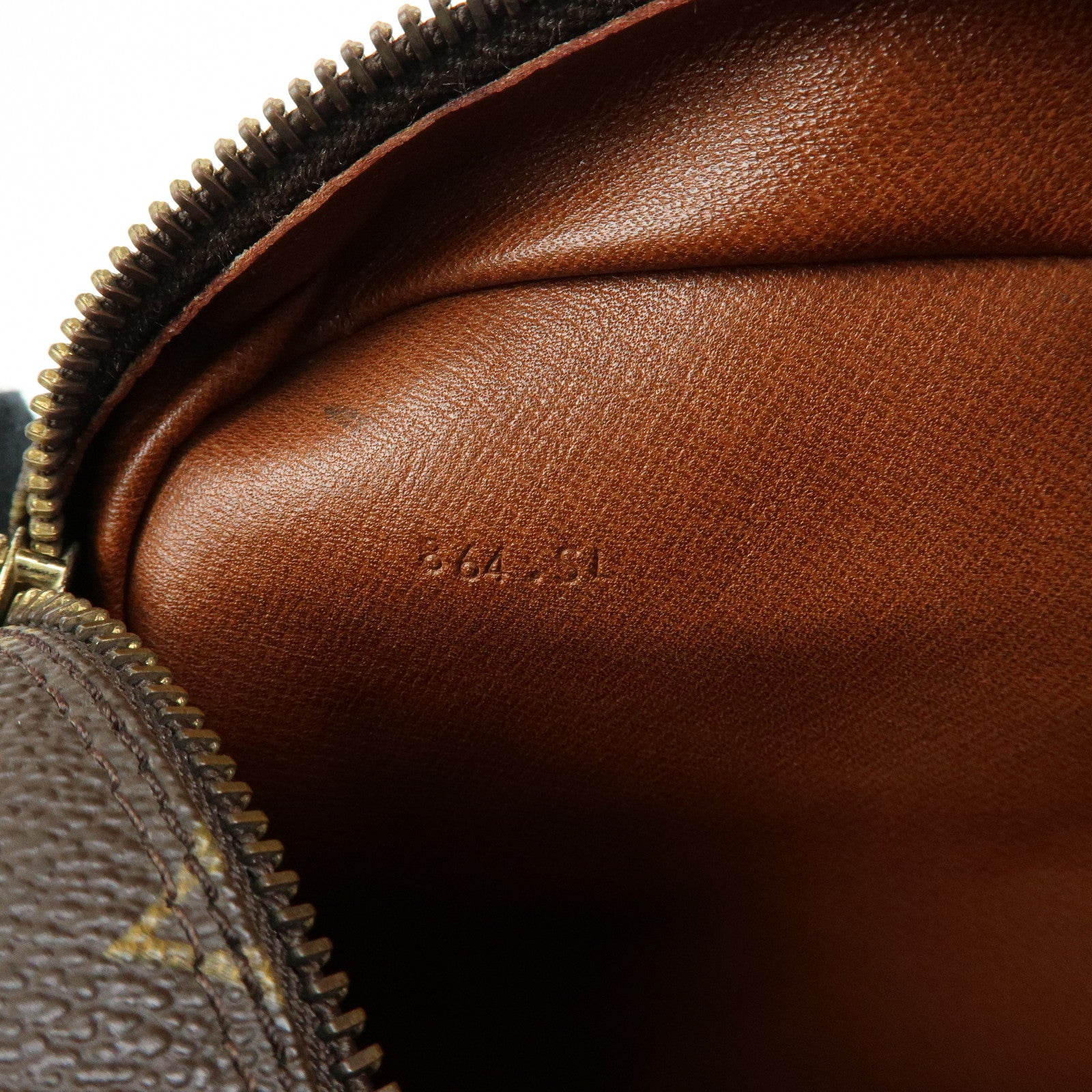 Louis Vuitton Monogram Compiegne 28 Pouch Clutch Bag Brown M51845