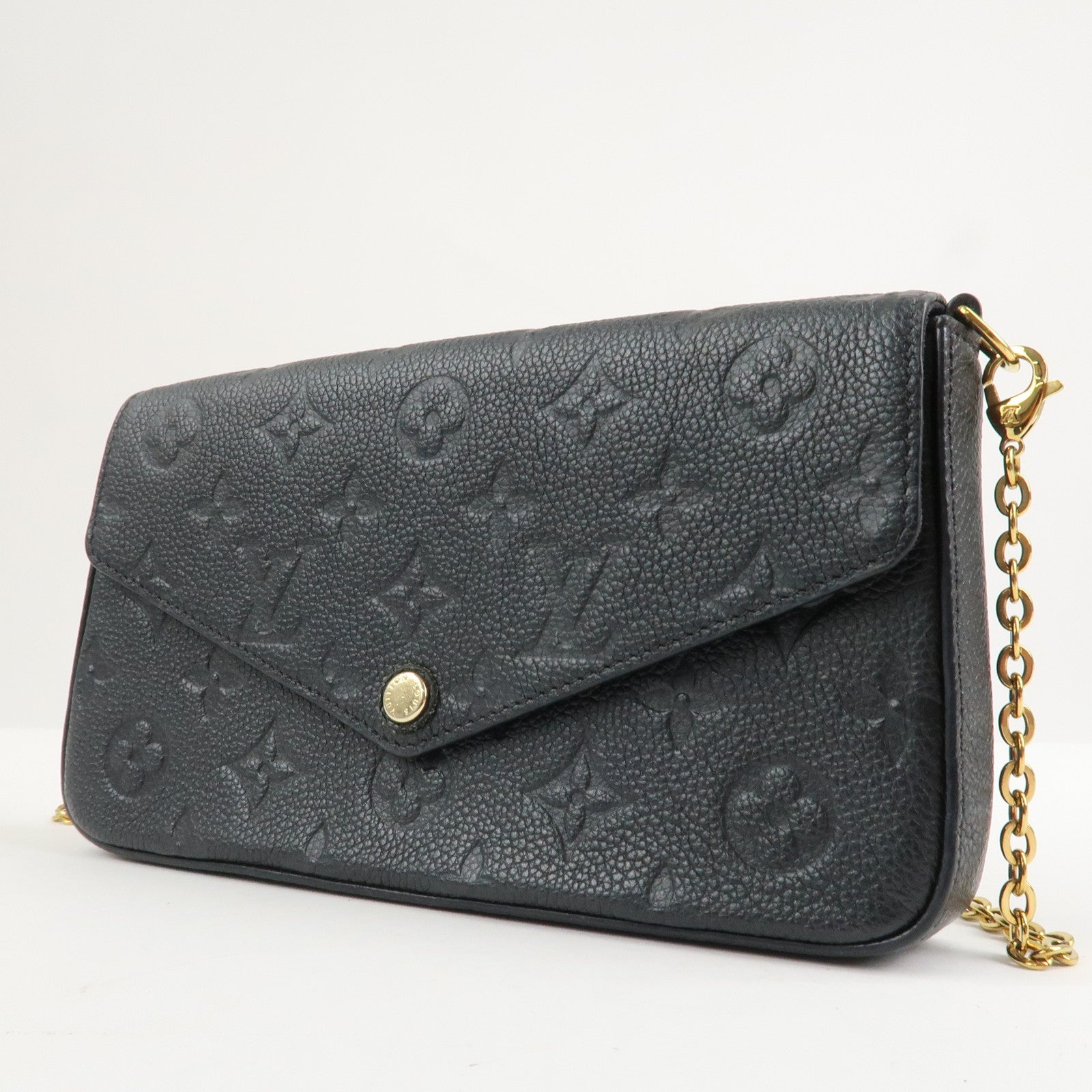 Louis Vuitton Monogram Empreinte Pochette Hand Bag Felicie M64064