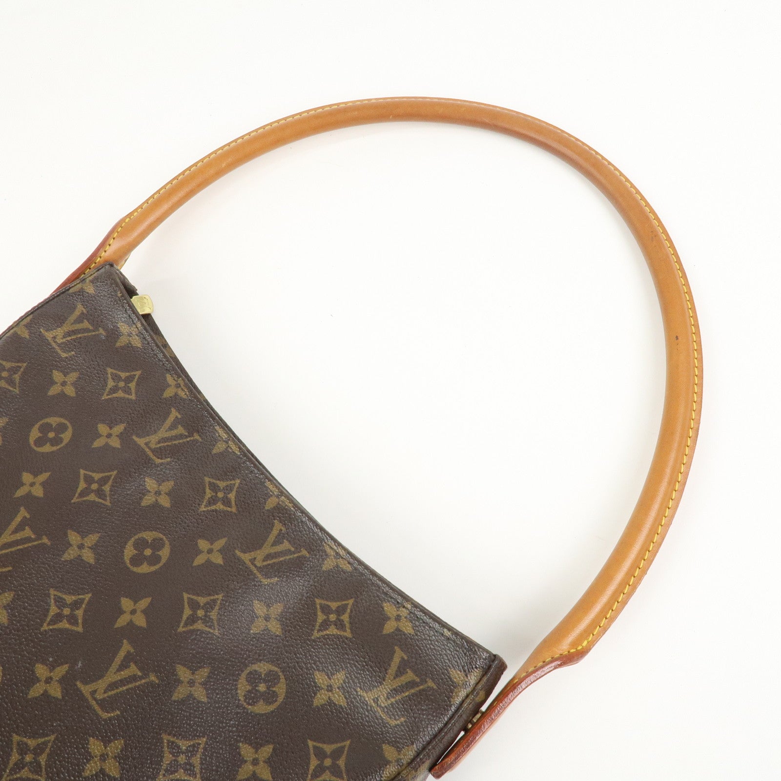Louis Vuitton Monogram Looping GM Shoulder Bag Brown M51145