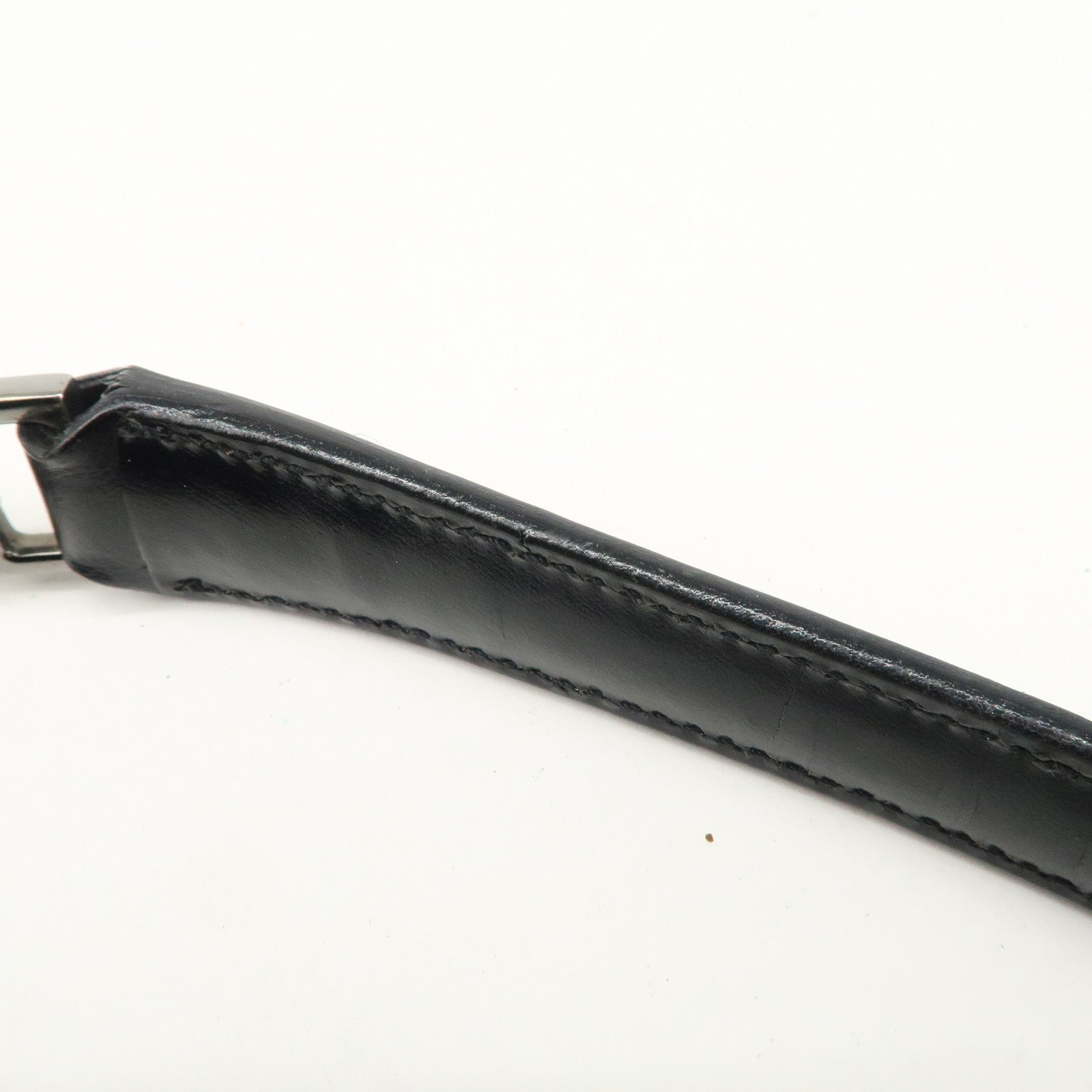 GUCCI GG Suede Leather Shoulder Bag Hand Bag Black 002.0602 Used