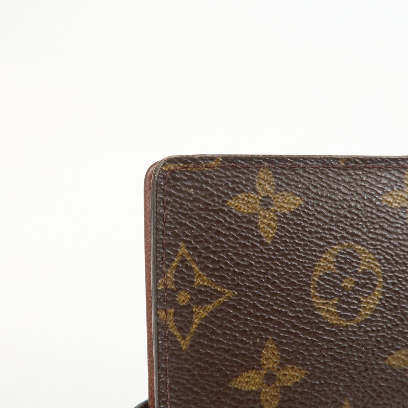 Louis Vuitton Monogram Agenda PM Planner Cover Brown R20005