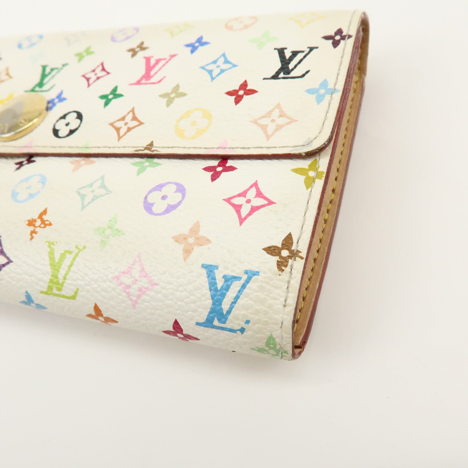 Louis Vuitton Monogram Multicolor Portefeuille Sarah Wallet M93532