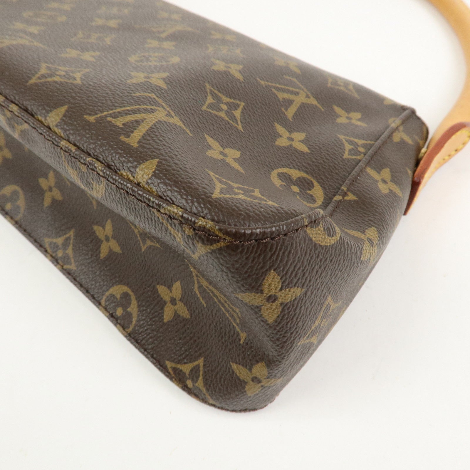 Louis Vuitton Monogram Mini Looping Shoulder Bag Brown M51147