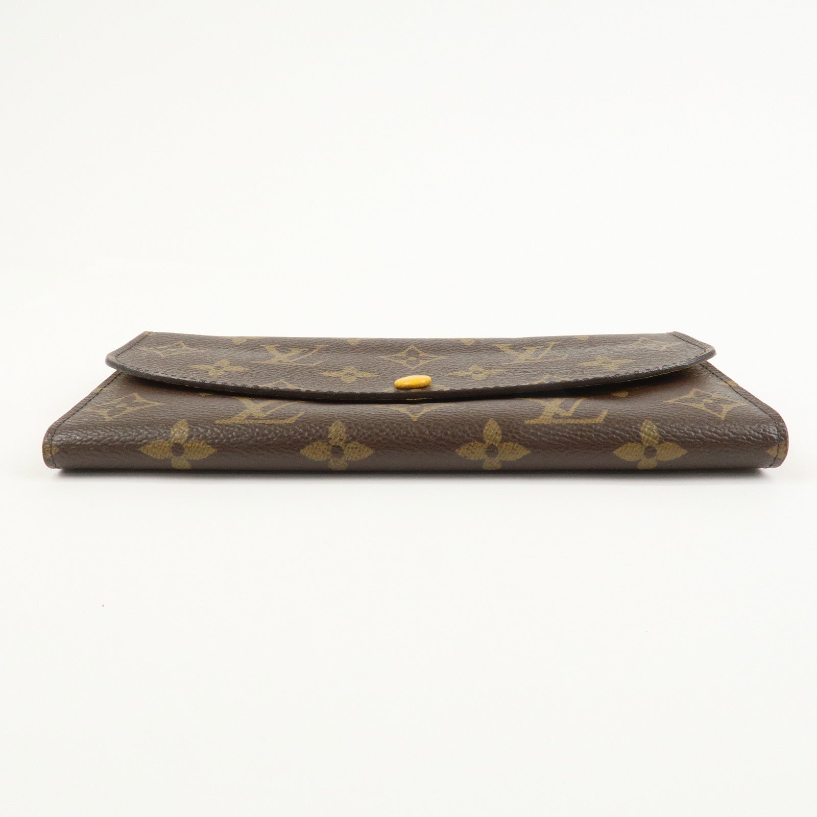 Louis Vuitton Monogram Portefeuille テ盈ilie Long Wallet Brown M60698