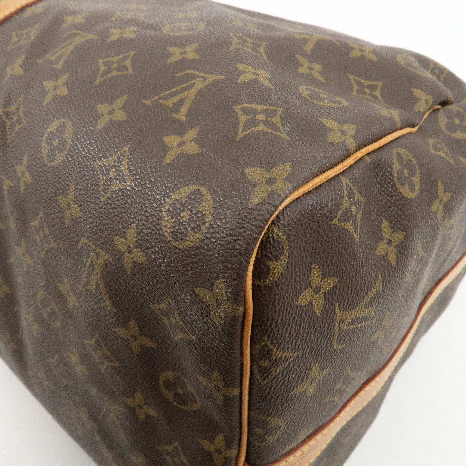 Louis Vuitton Monogram Keep All Bandouliere 60 Boston Bag M41412